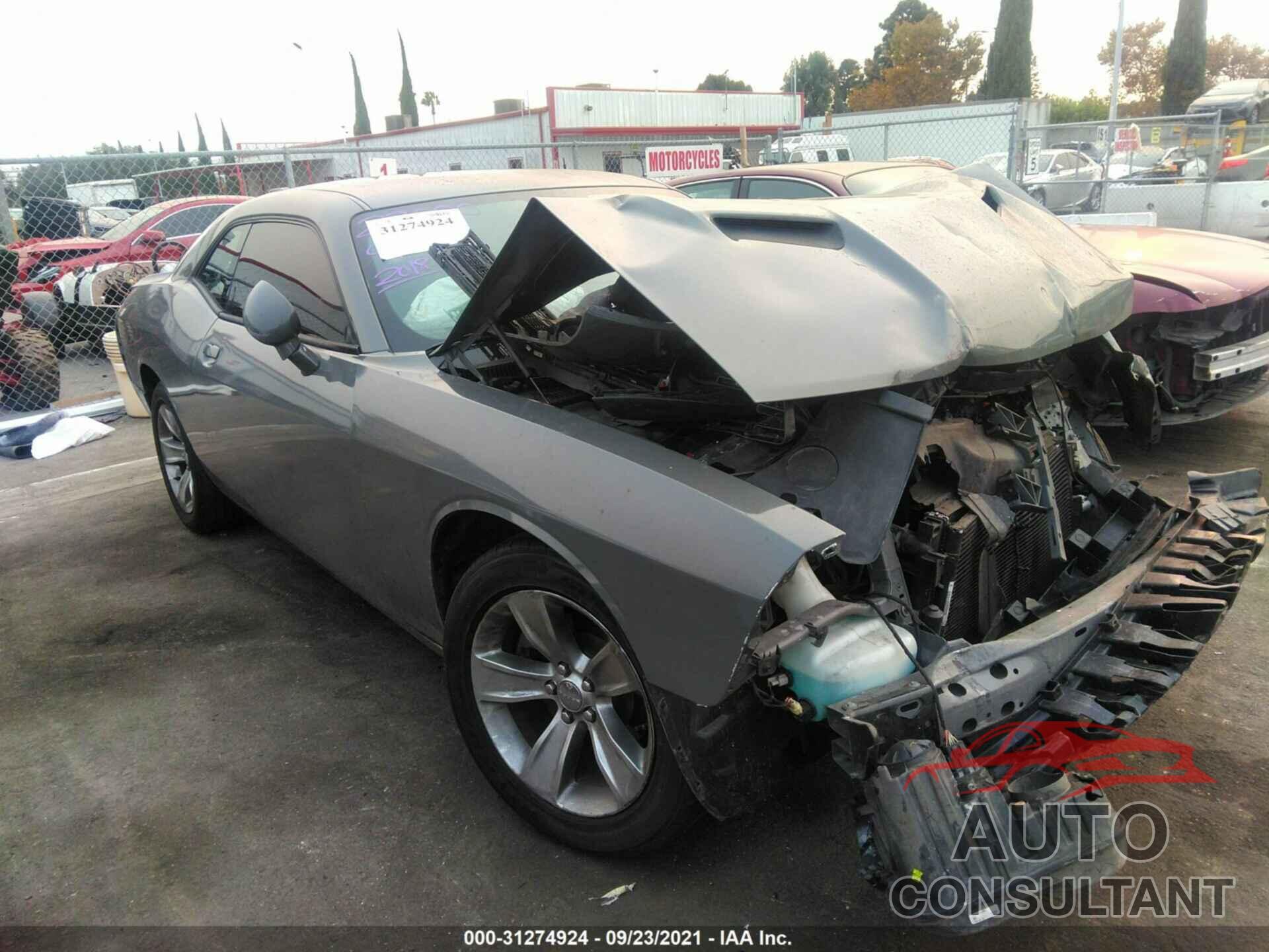 DODGE CHALLENGER 2018 - 2C3CDZAG8JH328186