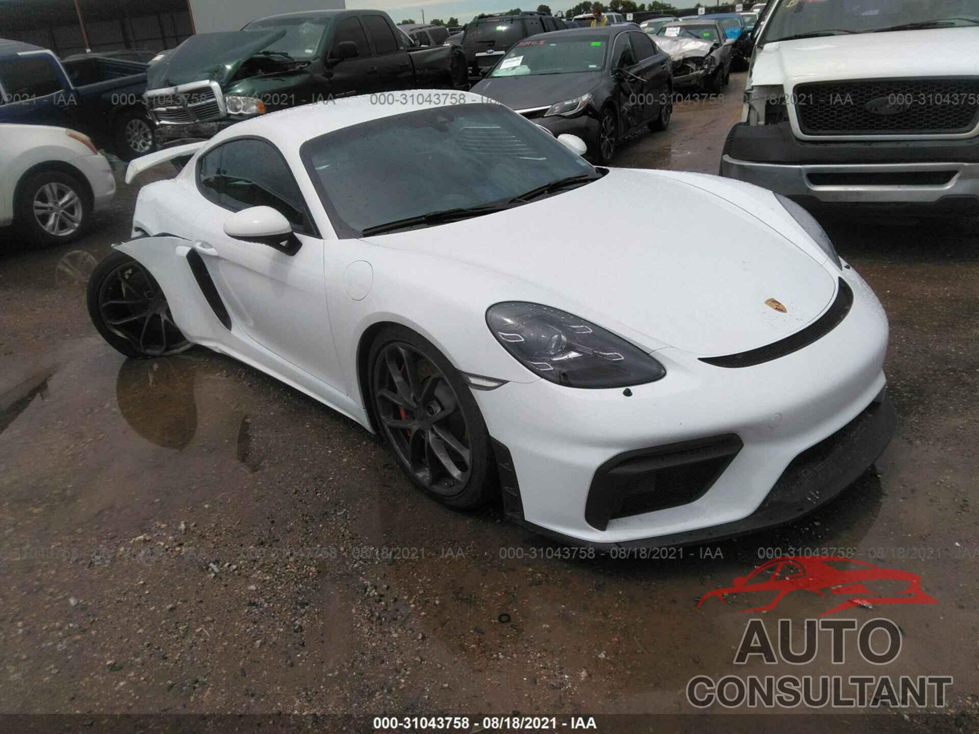 PORSCHE 718 CAYMAN 2020 - WP0AC2A81LS289250