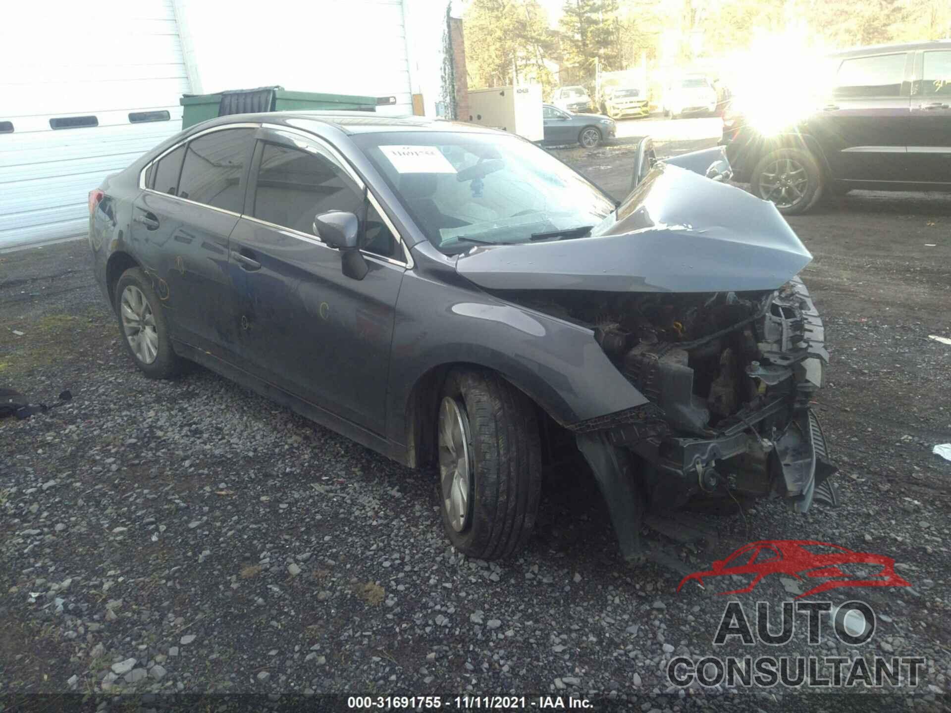 SUBARU LEGACY 2016 - 4S3BNAF62G3059717
