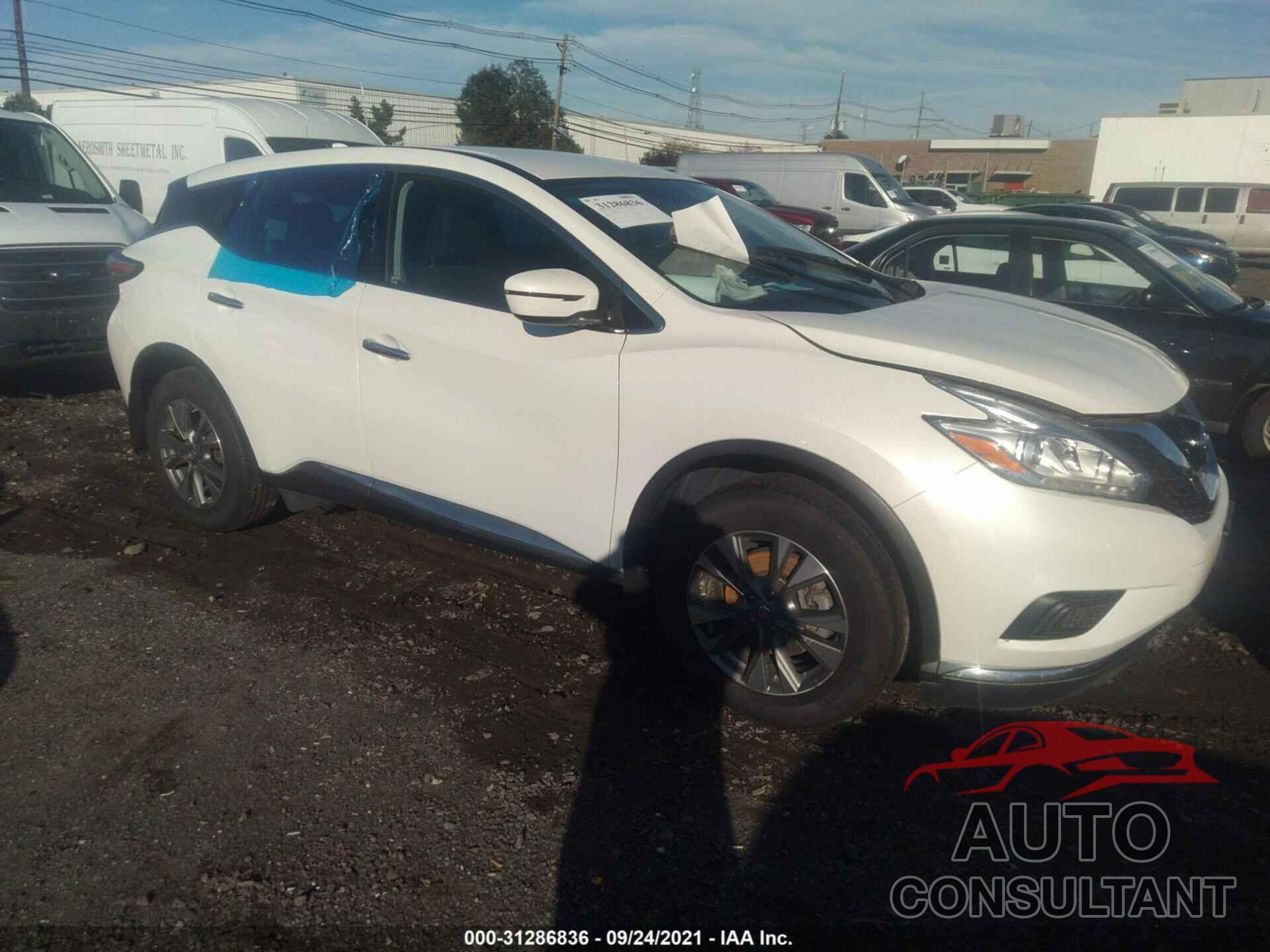 NISSAN MURANO 2017 - 5N1AZ2MH0HN195551