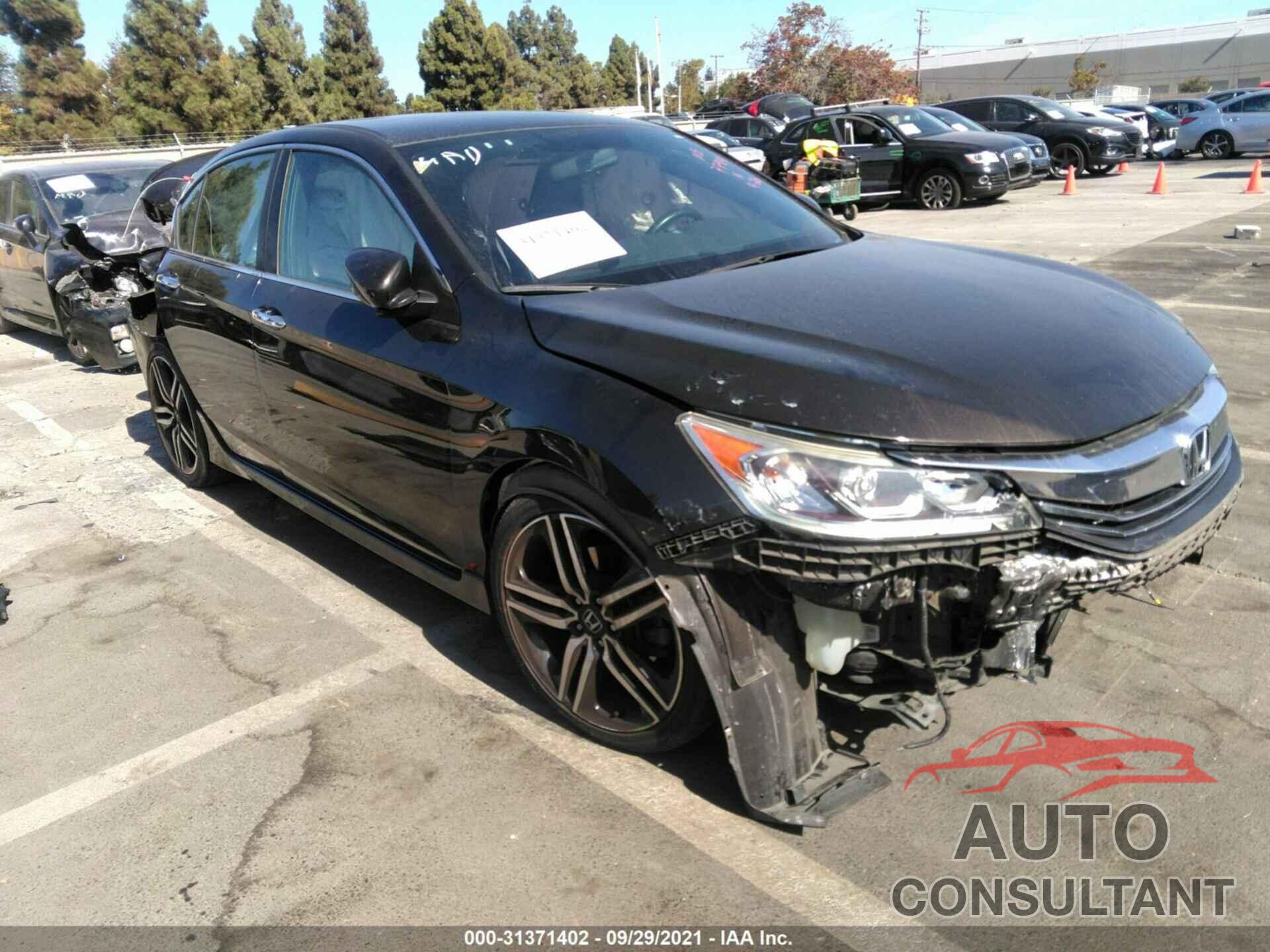 HONDA ACCORD SEDAN 2016 - 1HGCR2F5XGA194849