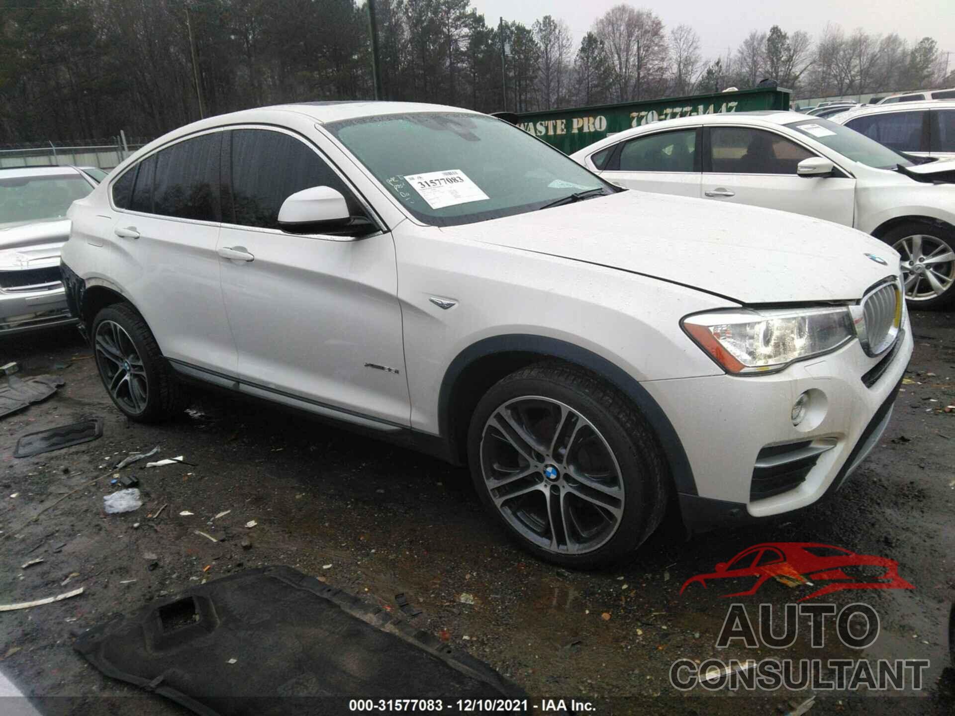 BMW X4 2016 - 5UXXW5C52G0N92396