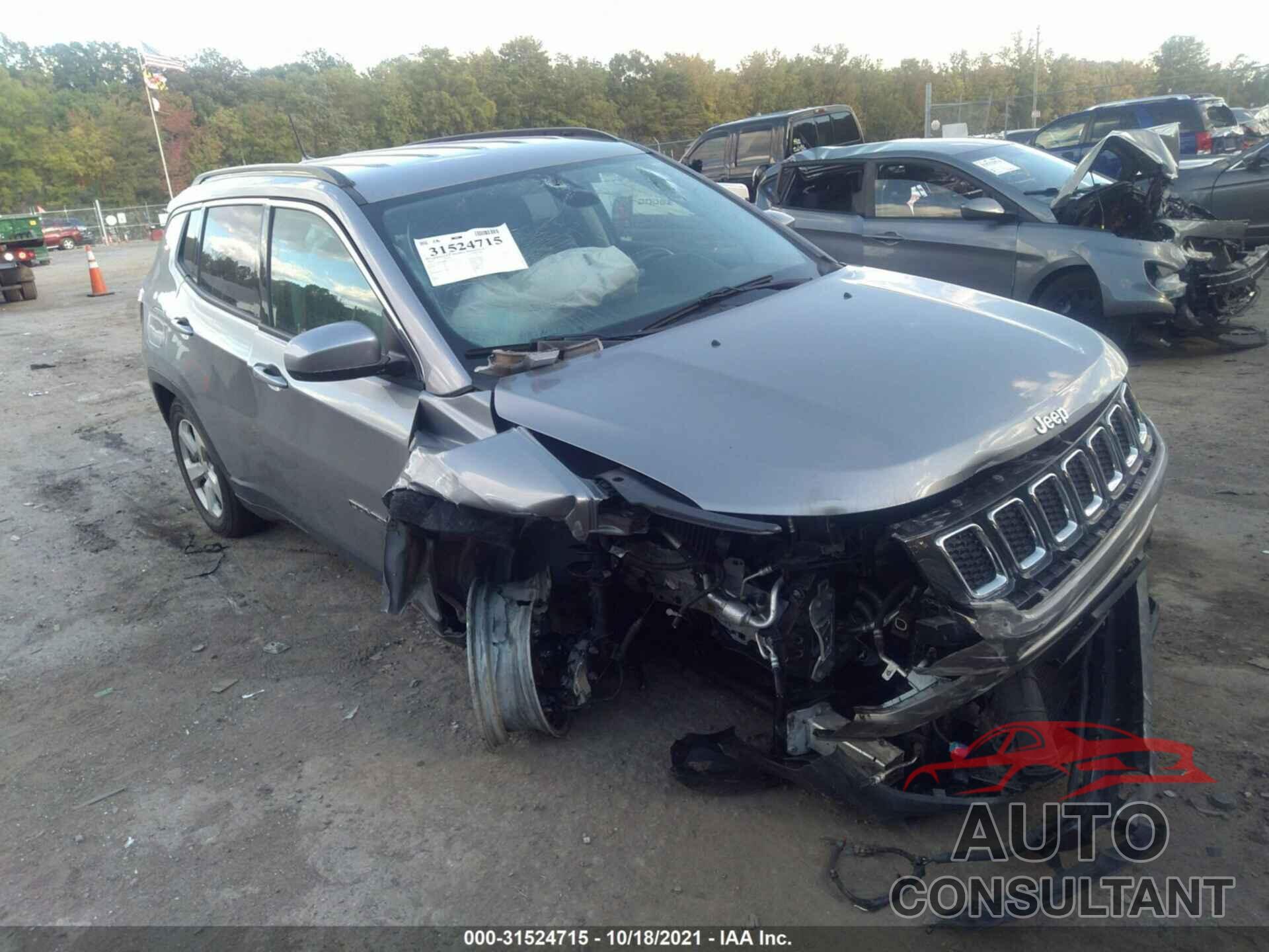 JEEP COMPASS 2018 - 3C4NJDBB6JT270508