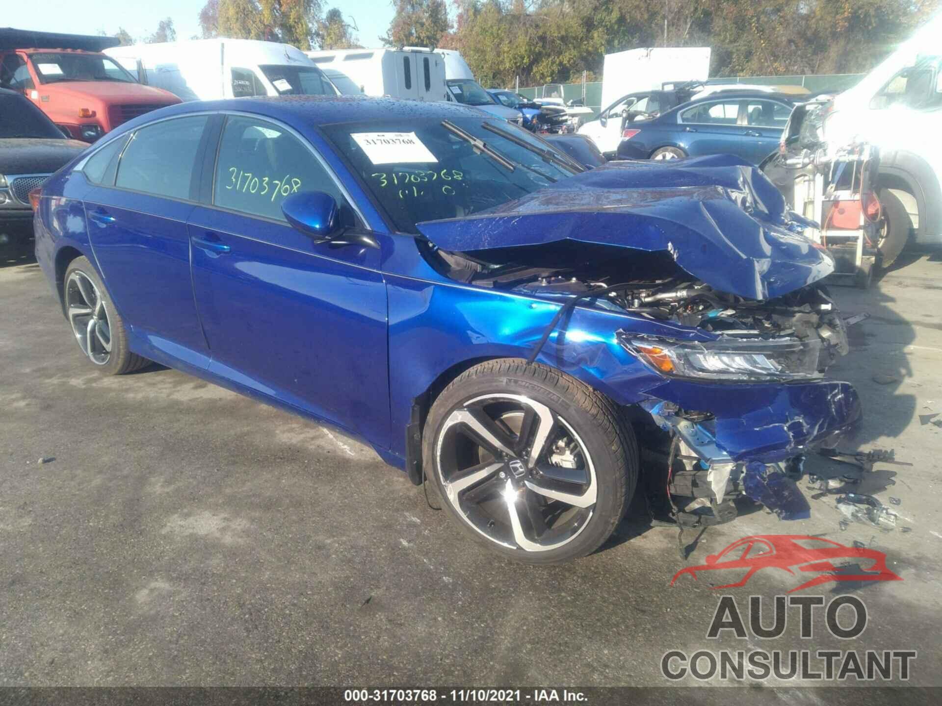 HONDA ACCORD SEDAN 2018 - 1HGCV1F36JA224635