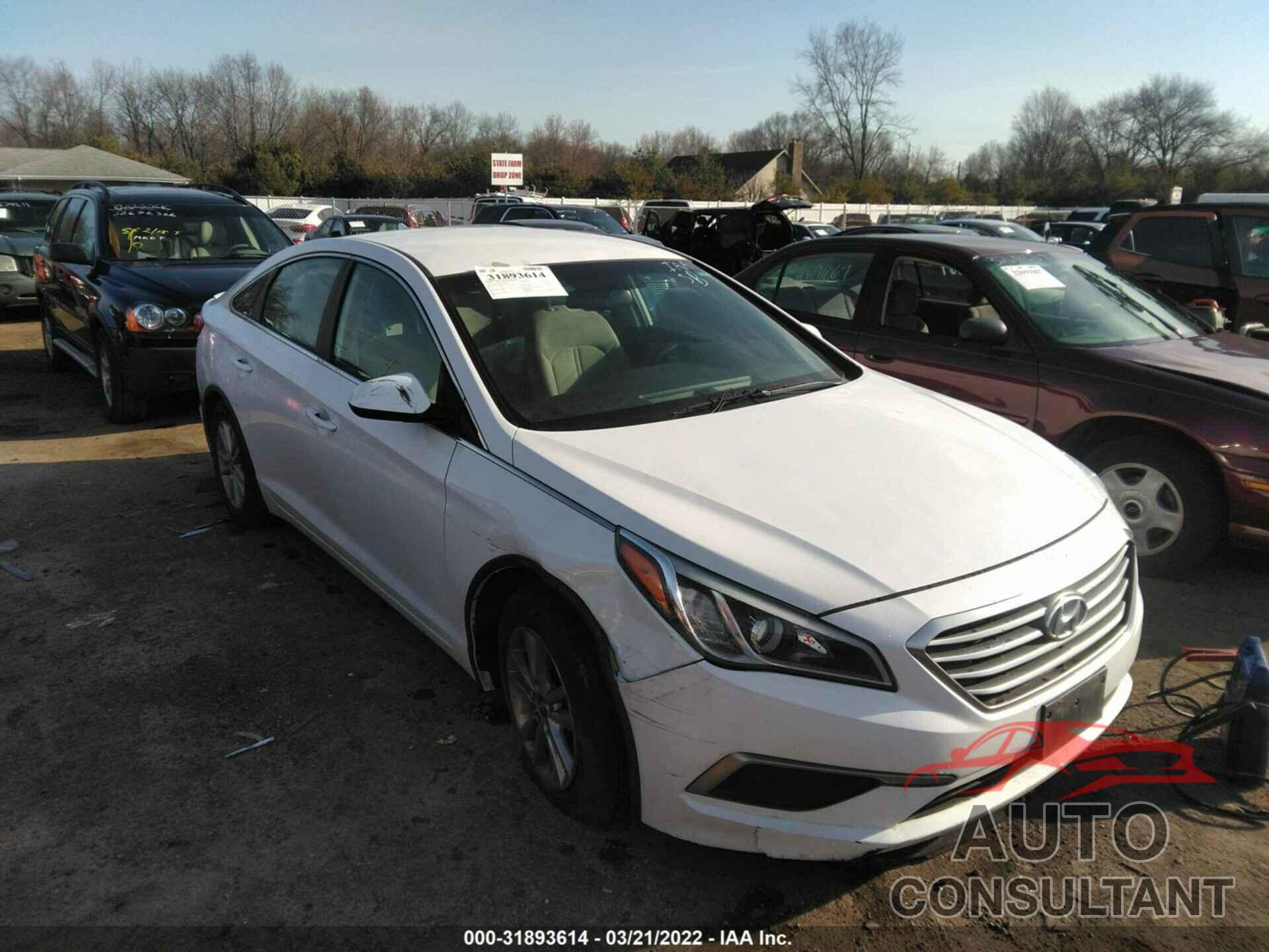 HYUNDAI SONATA 2016 - 5NPE24AF8GH301719