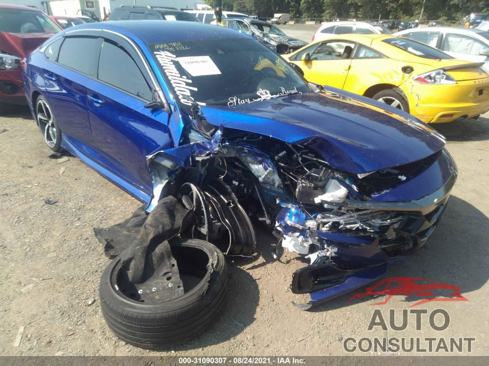 HONDA ACCORD SEDAN 2021 - 1HGCV1F38MA014722