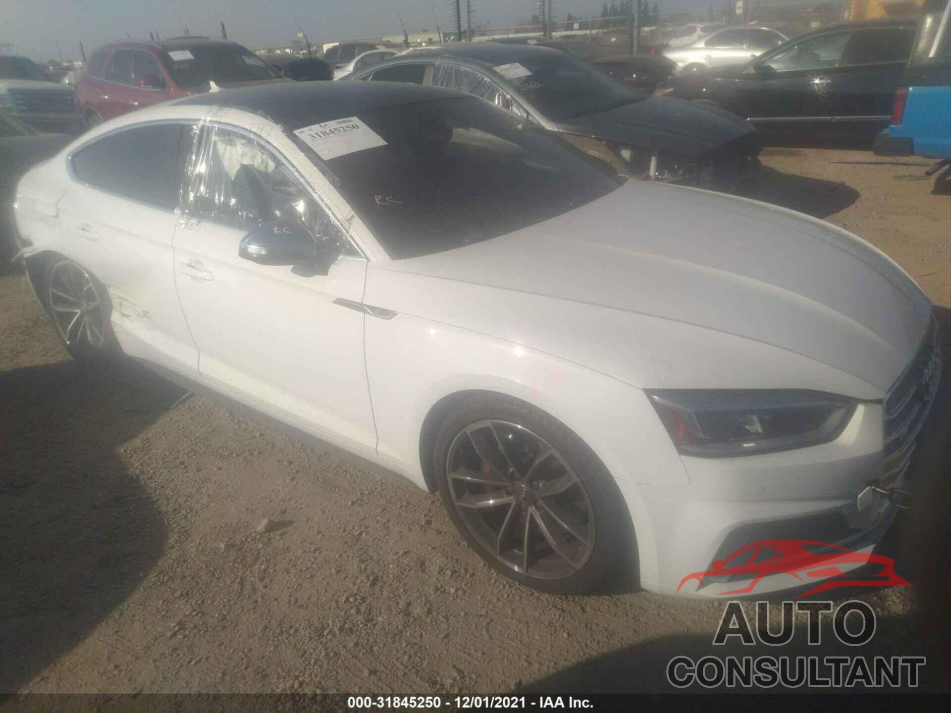 AUDI S5 SPORTBACK 2018 - WAUC4CF56JA032899