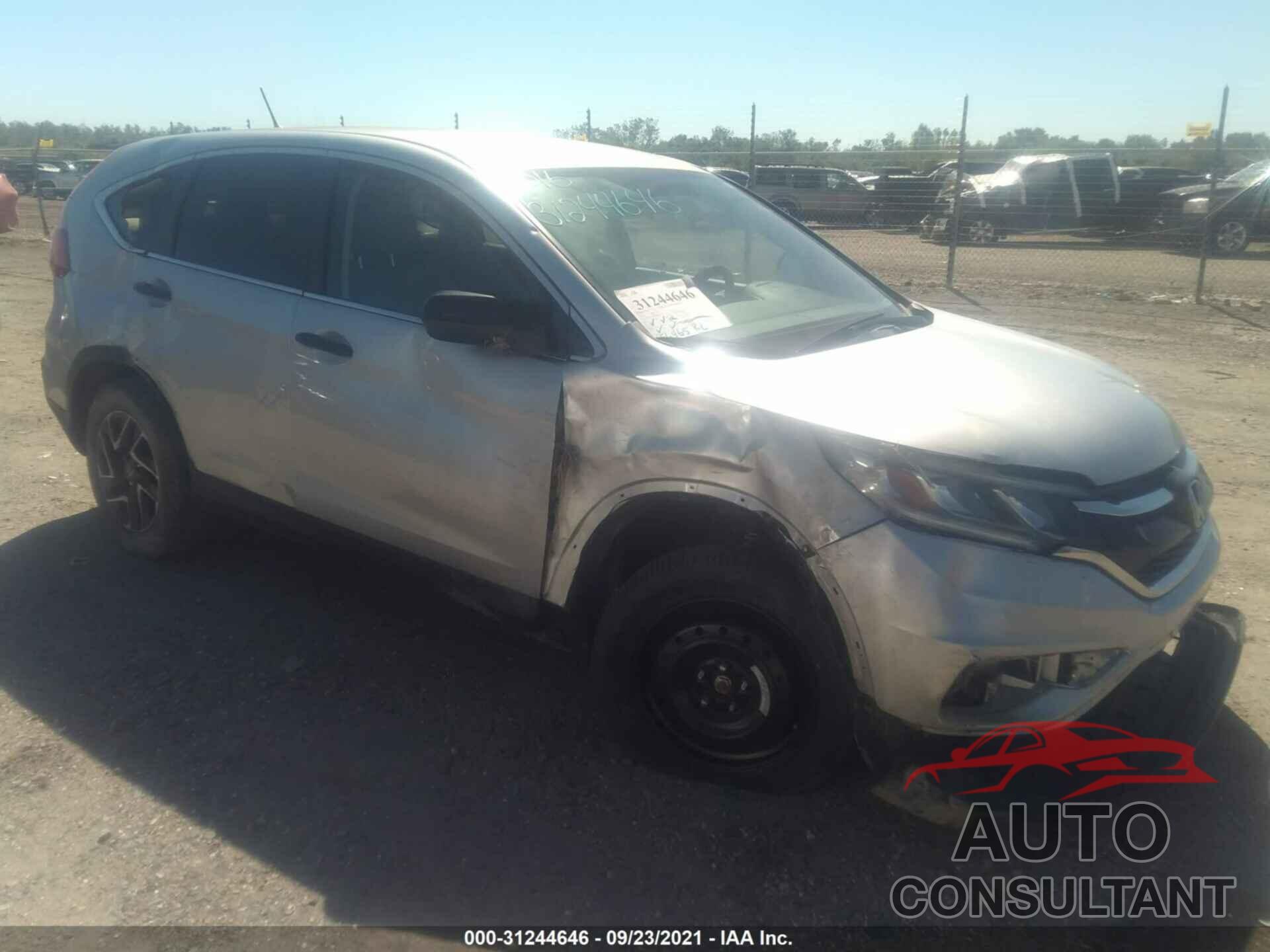 HONDA CR-V 2016 - 5J6RM3H42GL027272