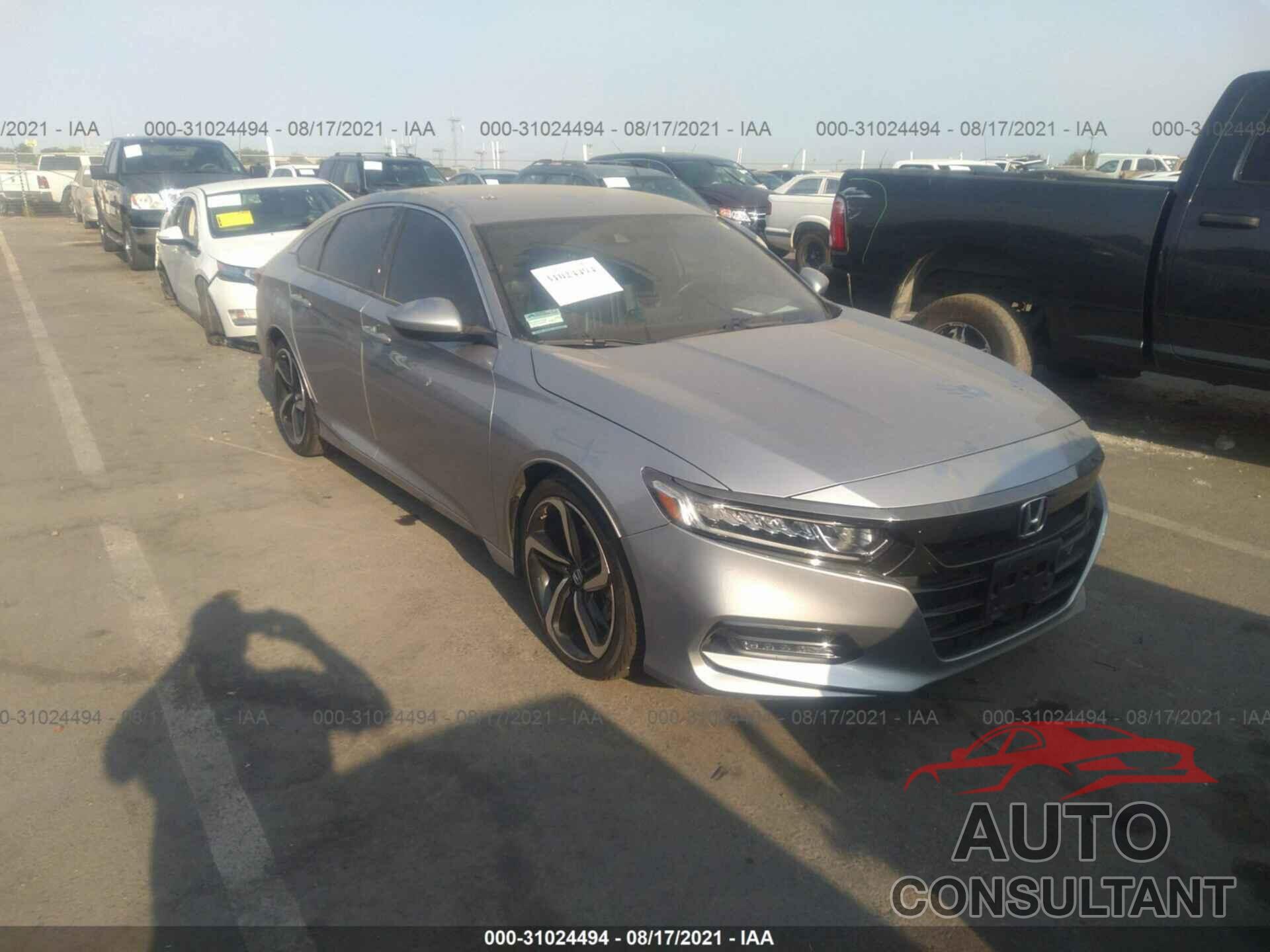 HONDA ACCORD SEDAN 2019 - 1HGCV1F31KA037739