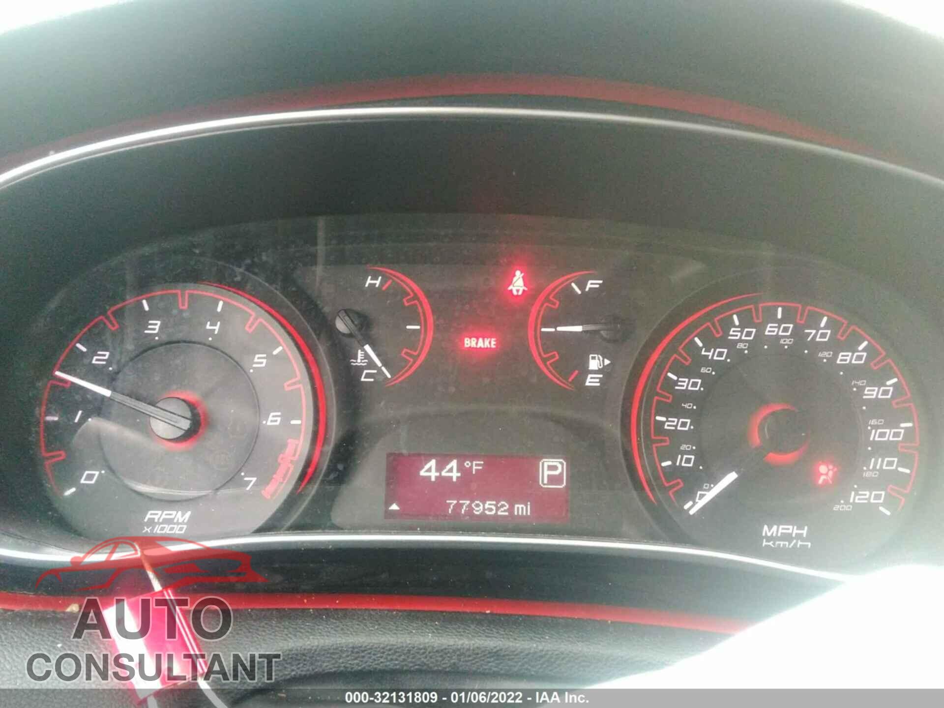 DODGE DART 2016 - 1C3CDFBB2GD544056