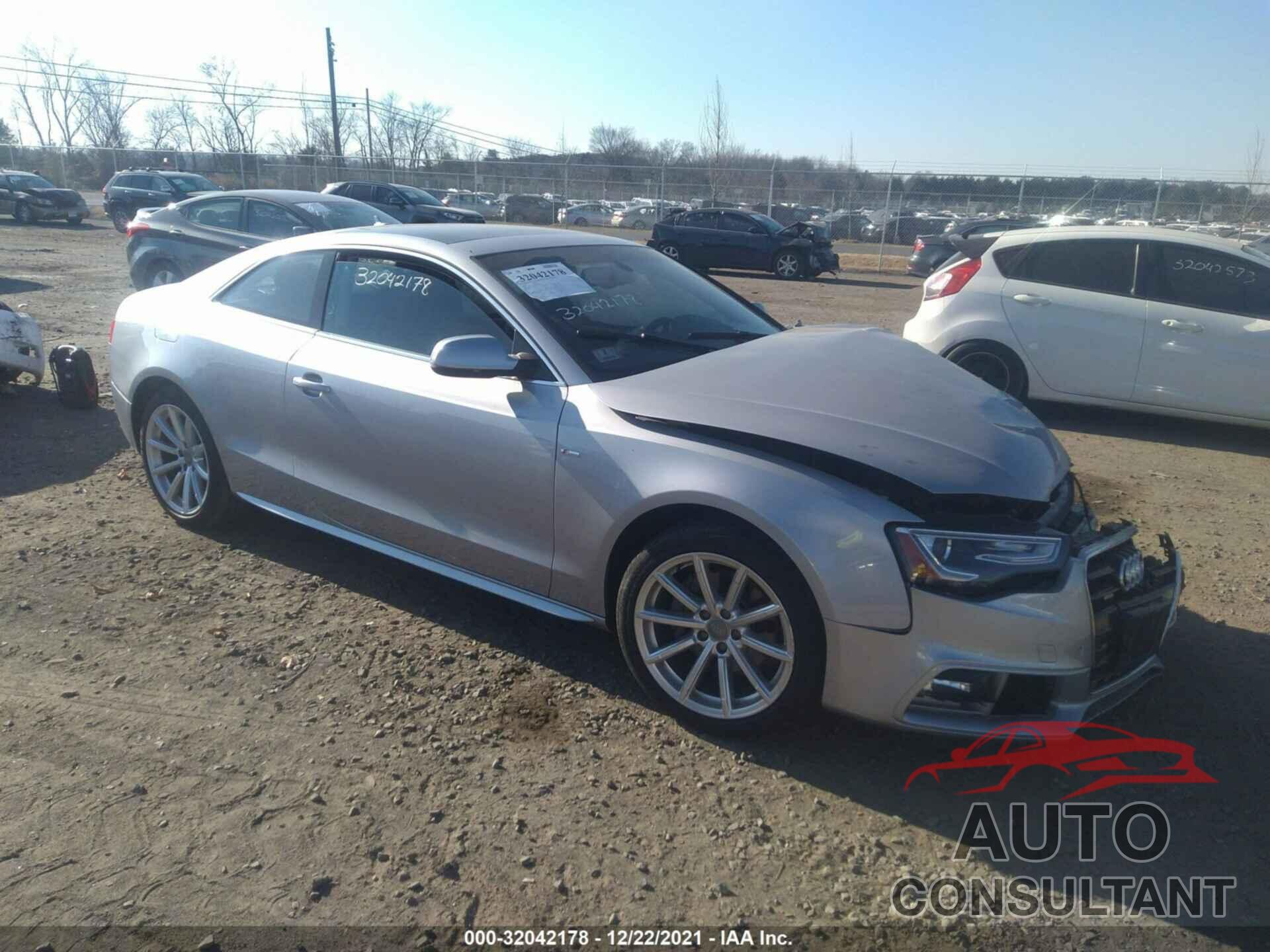 AUDI A5 2016 - WAUSGAFR2GA013138