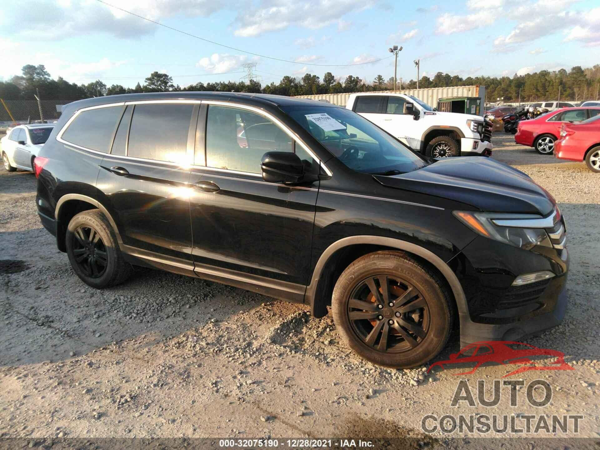 HONDA PILOT 2016 - 5FNYF5H54GB046585