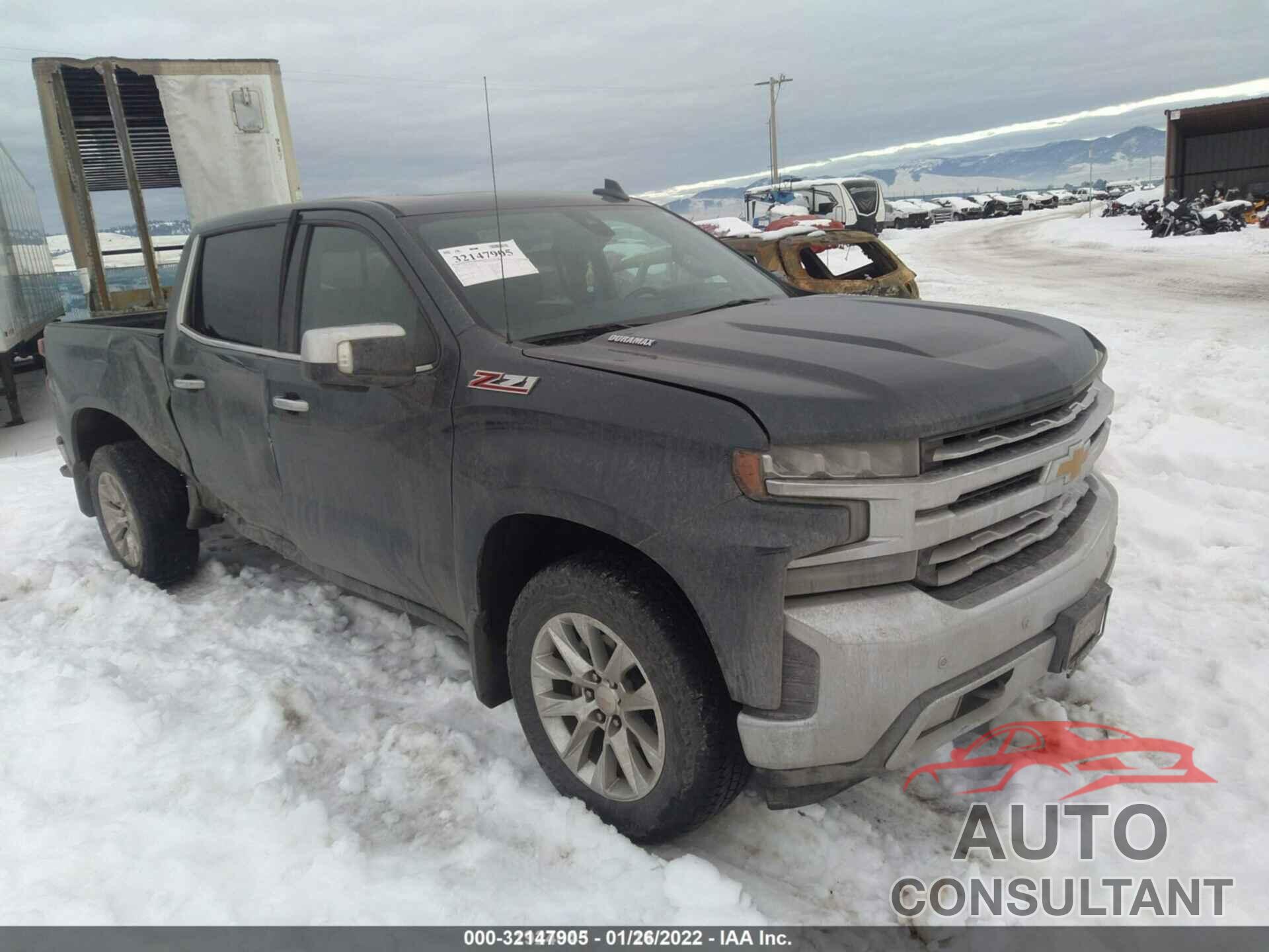 CHEVROLET SILVERADO 1500 2020 - 3GCUYGET5LG436560