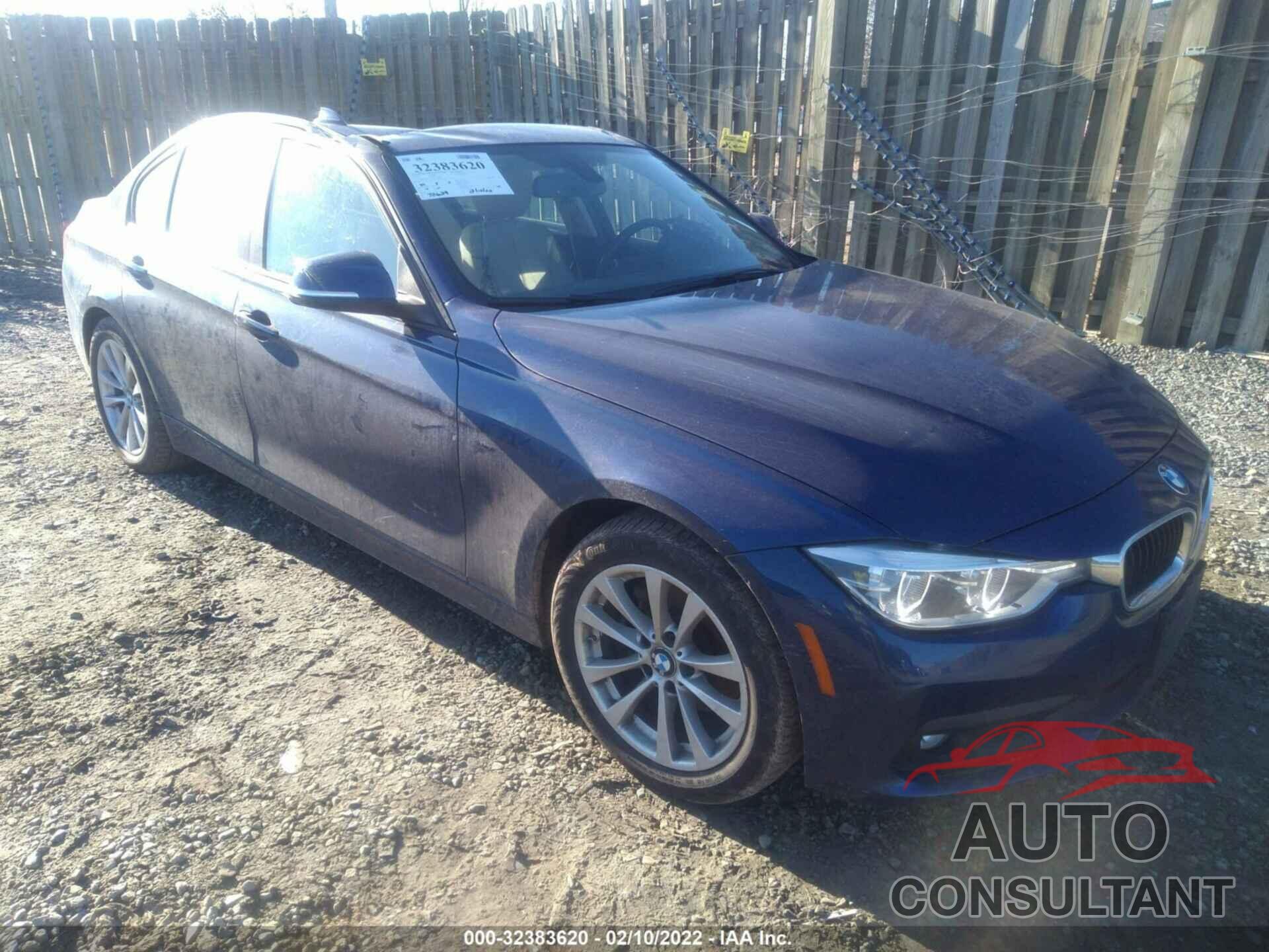 BMW 3 SERIES 2016 - WBA8A3C5XGK551668