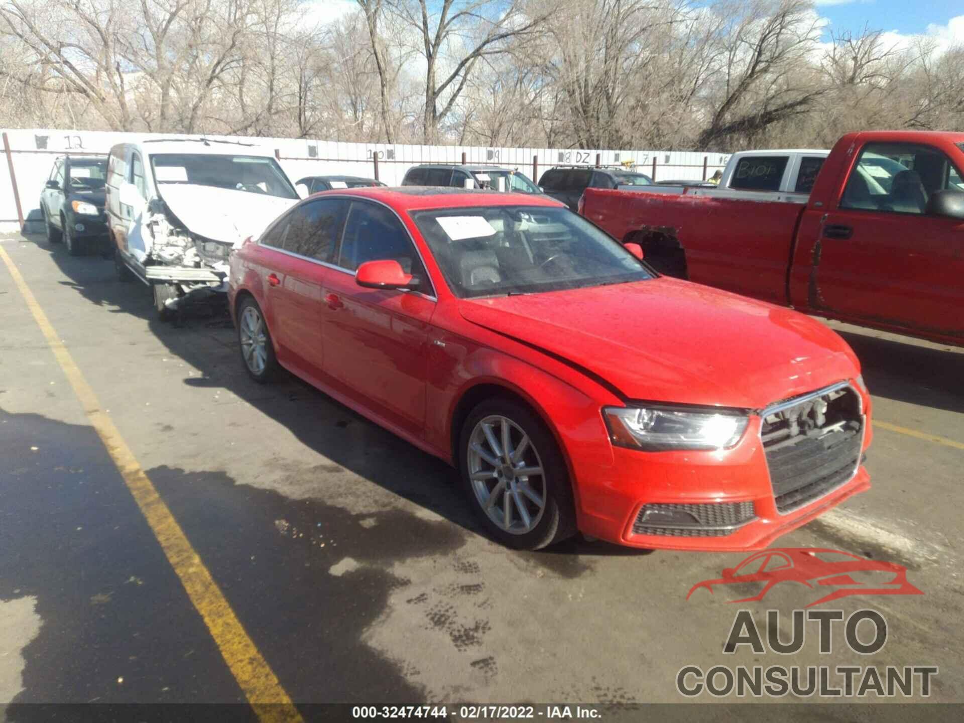 AUDI A4 2016 - WAUBFAFL8GN016357