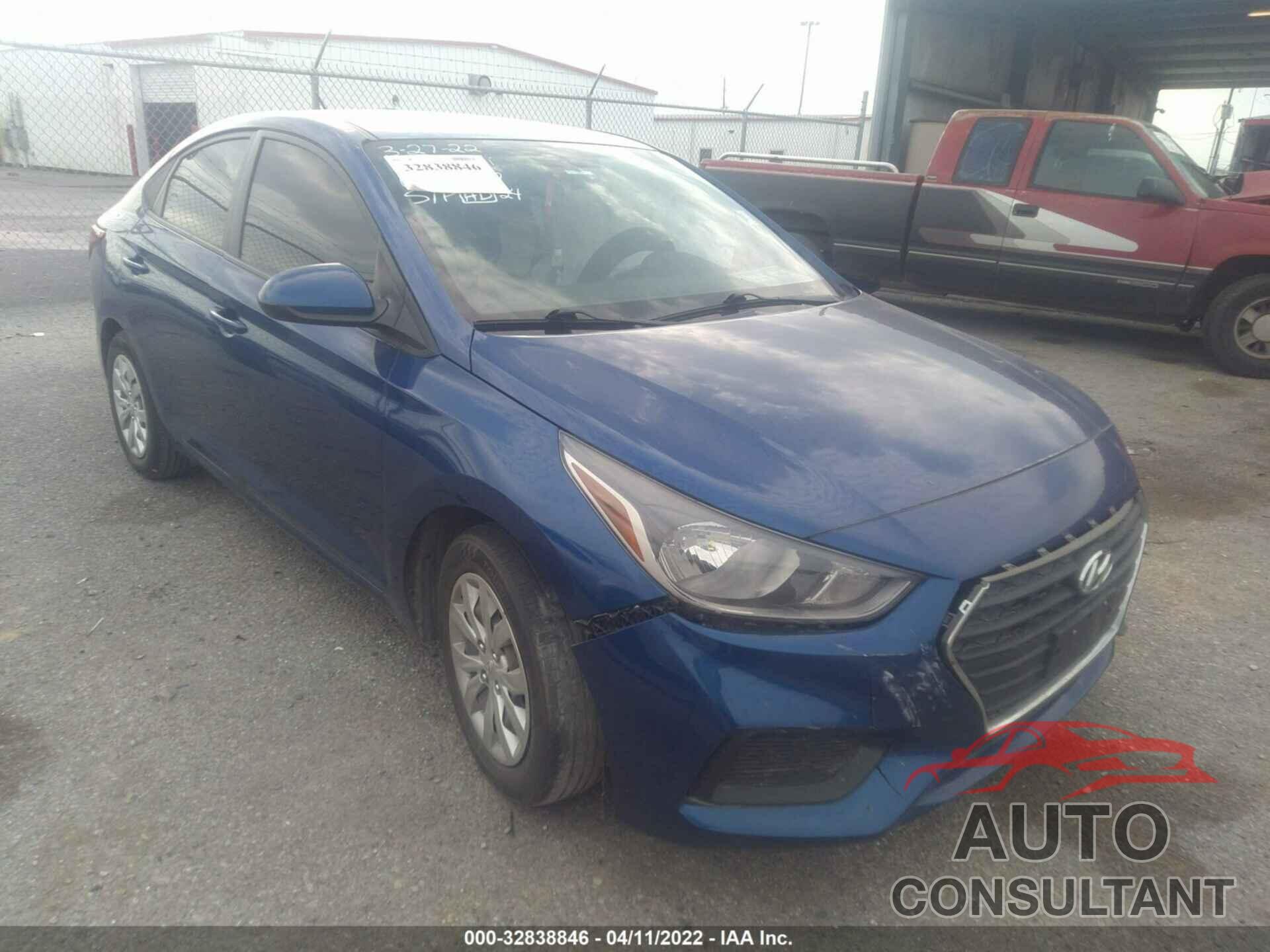 HYUNDAI ACCENT 2018 - 3KPC24A38JE013787