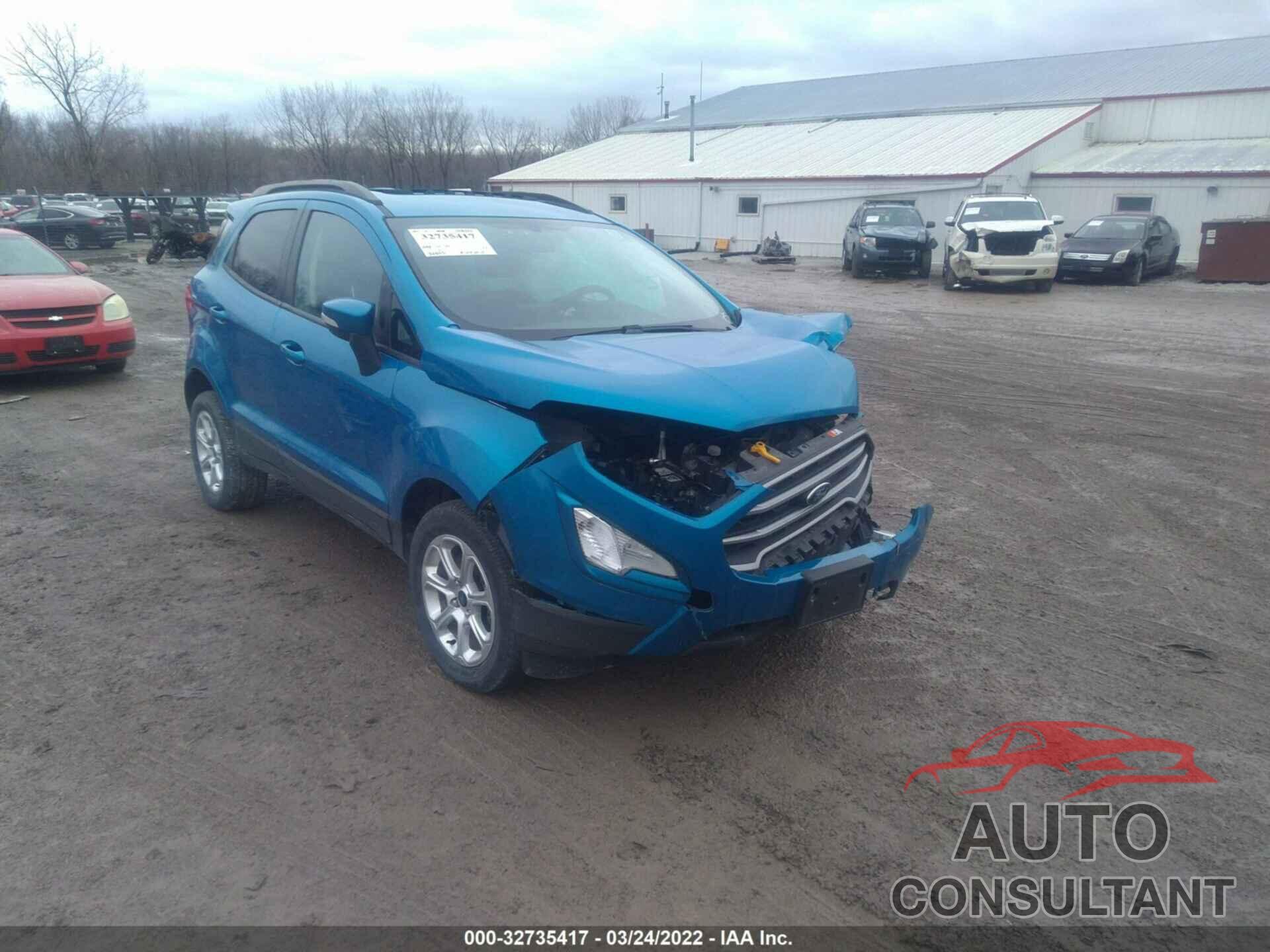 FORD ECOSPORT 2020 - MAJ6S3GL0LC336651