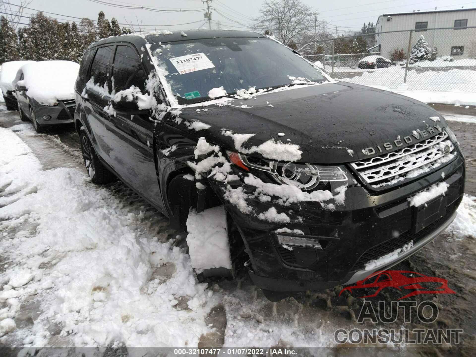 LAND ROVER DISCOVERY SPORT 2017 - SALCR2BG5HH644009