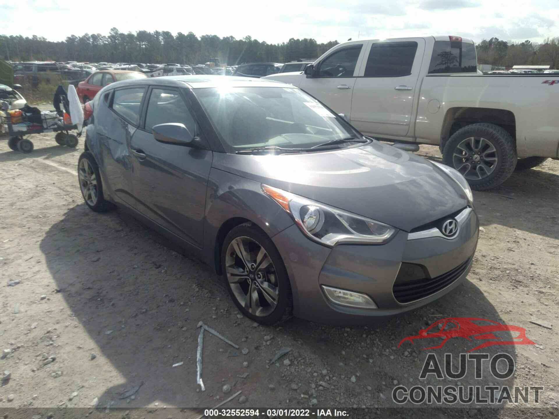 HYUNDAI VELOSTER 2017 - KMHTC6AD2HU320445