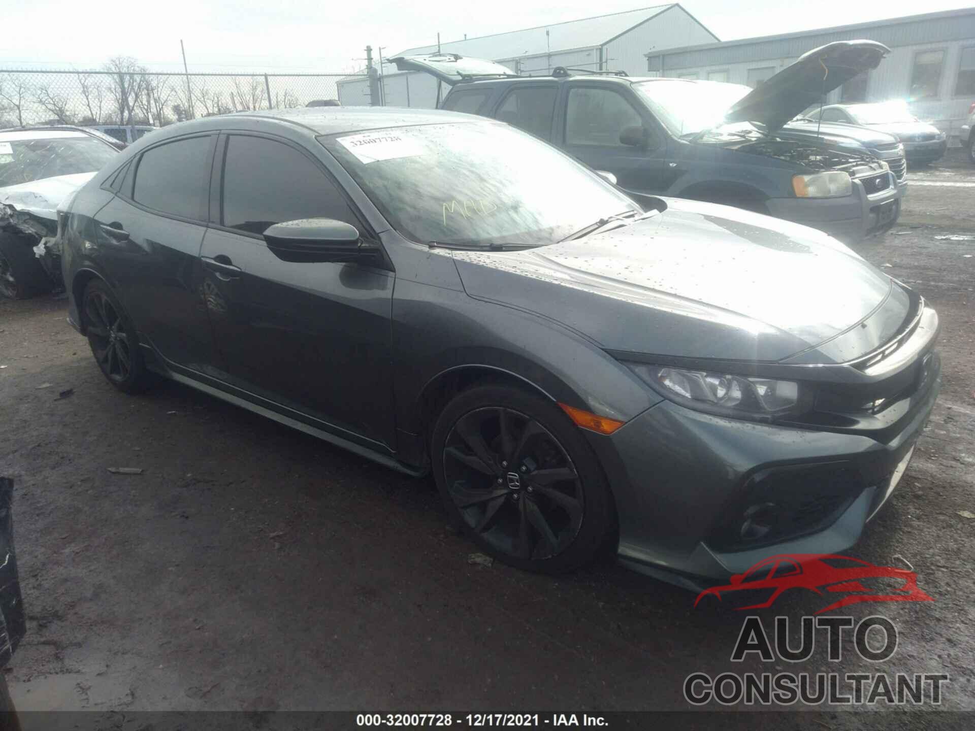 HONDA CIVIC HATCHBACK 2017 - SHHFK7H47HU206058