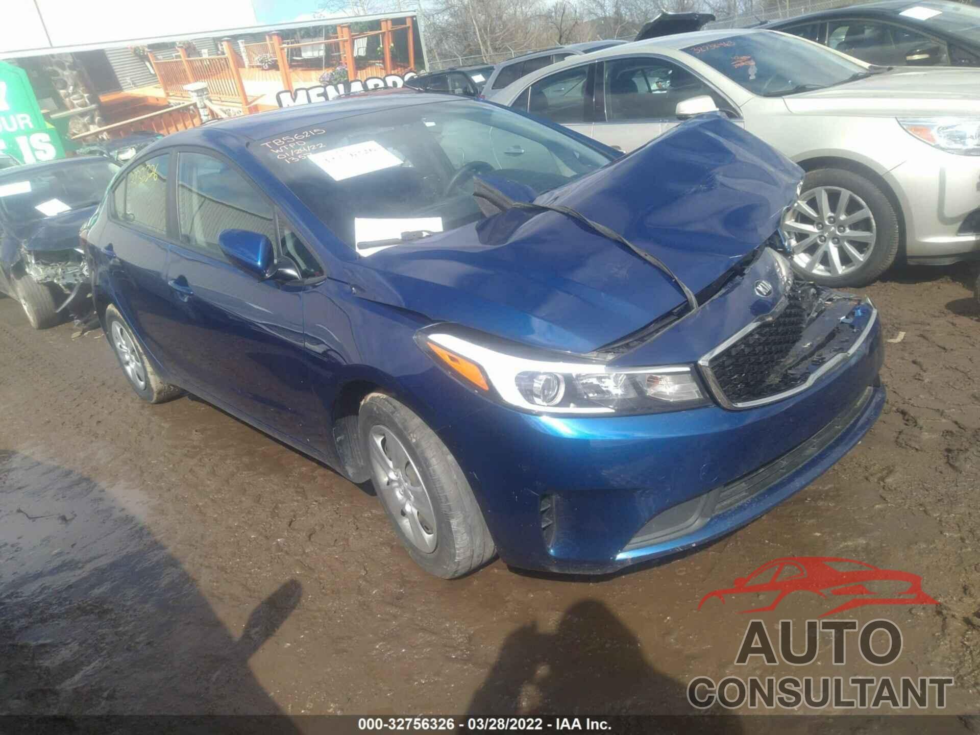 KIA FORTE 2017 - 3KPFK4A71HE151357