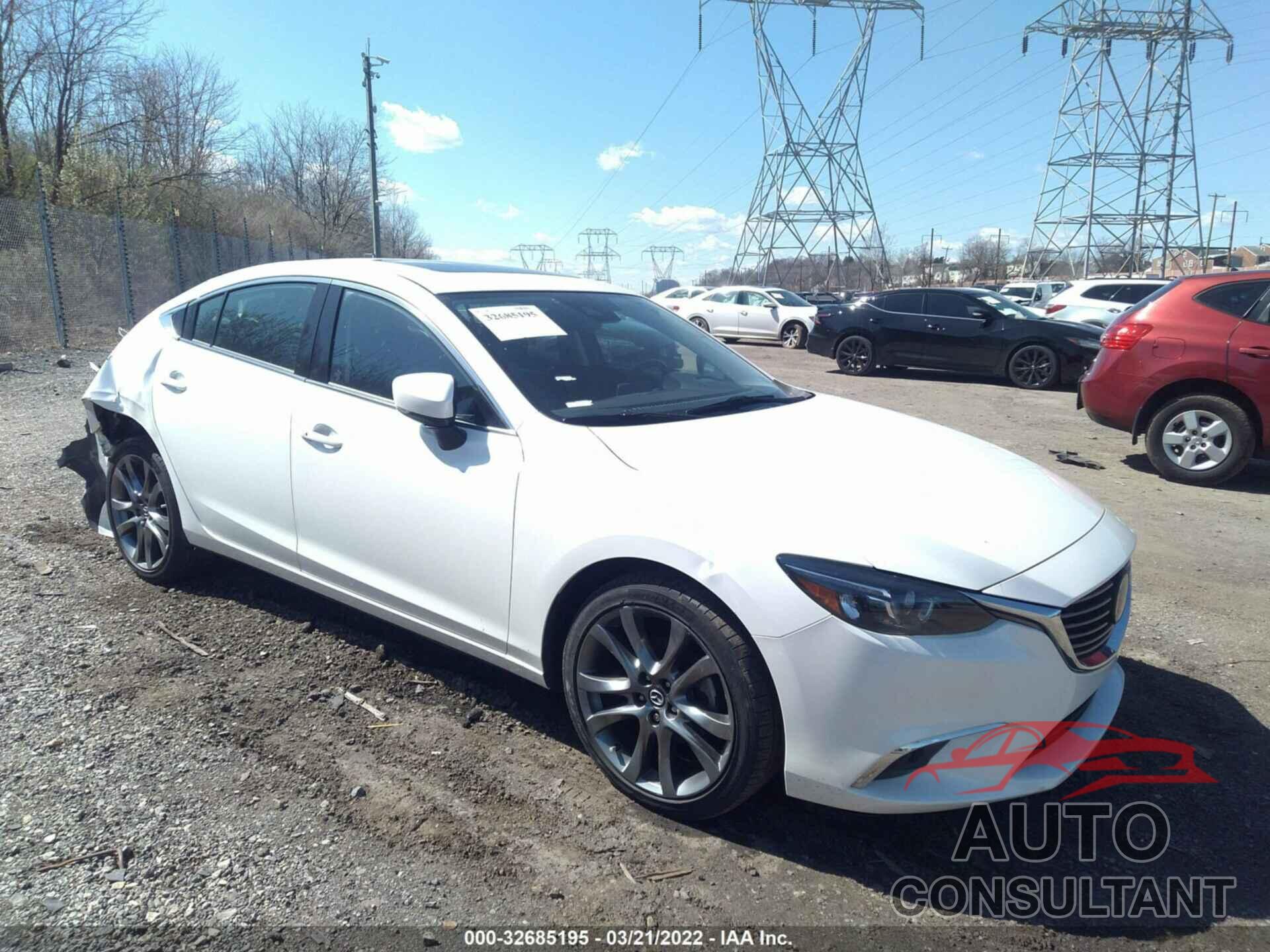 MAZDA MAZDA6 2017 - JM1GL1W59H1128967