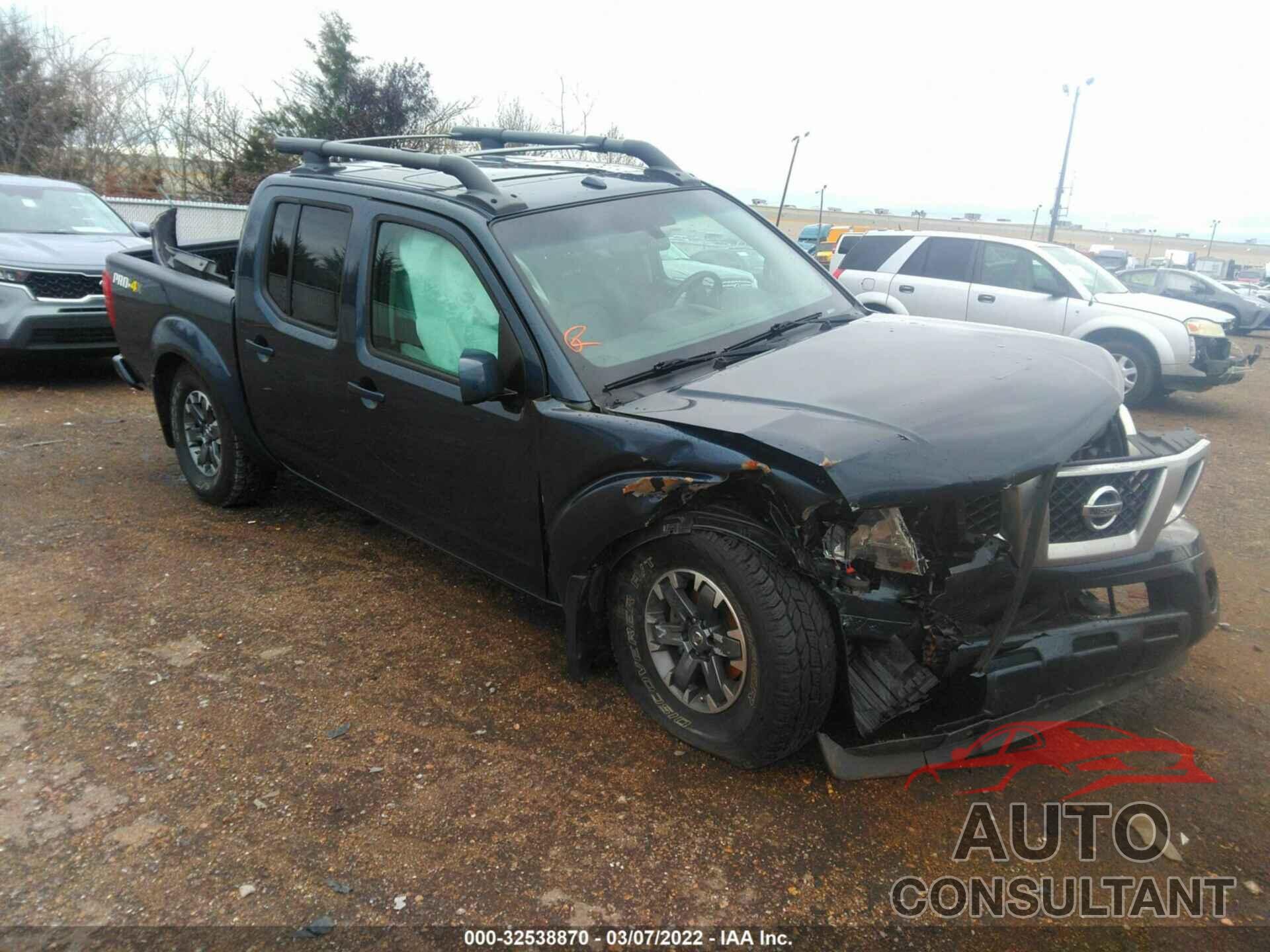 NISSAN FRONTIER 2017 - 1N6DD0EV6HN755322