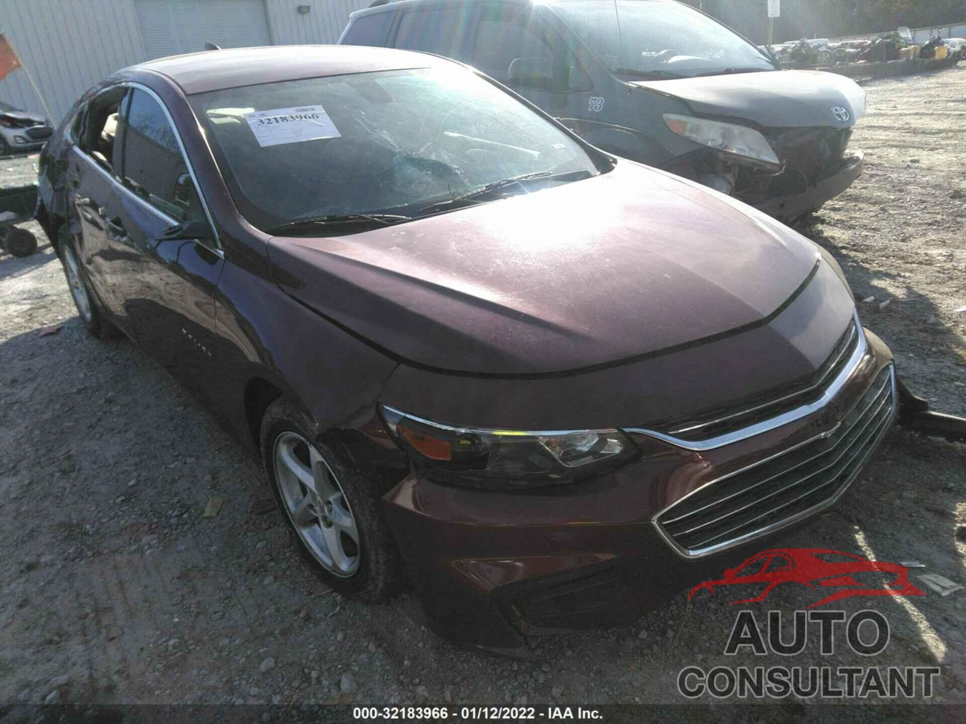 CHEVROLET MALIBU 2016 - 1G1ZB5ST8GF235154