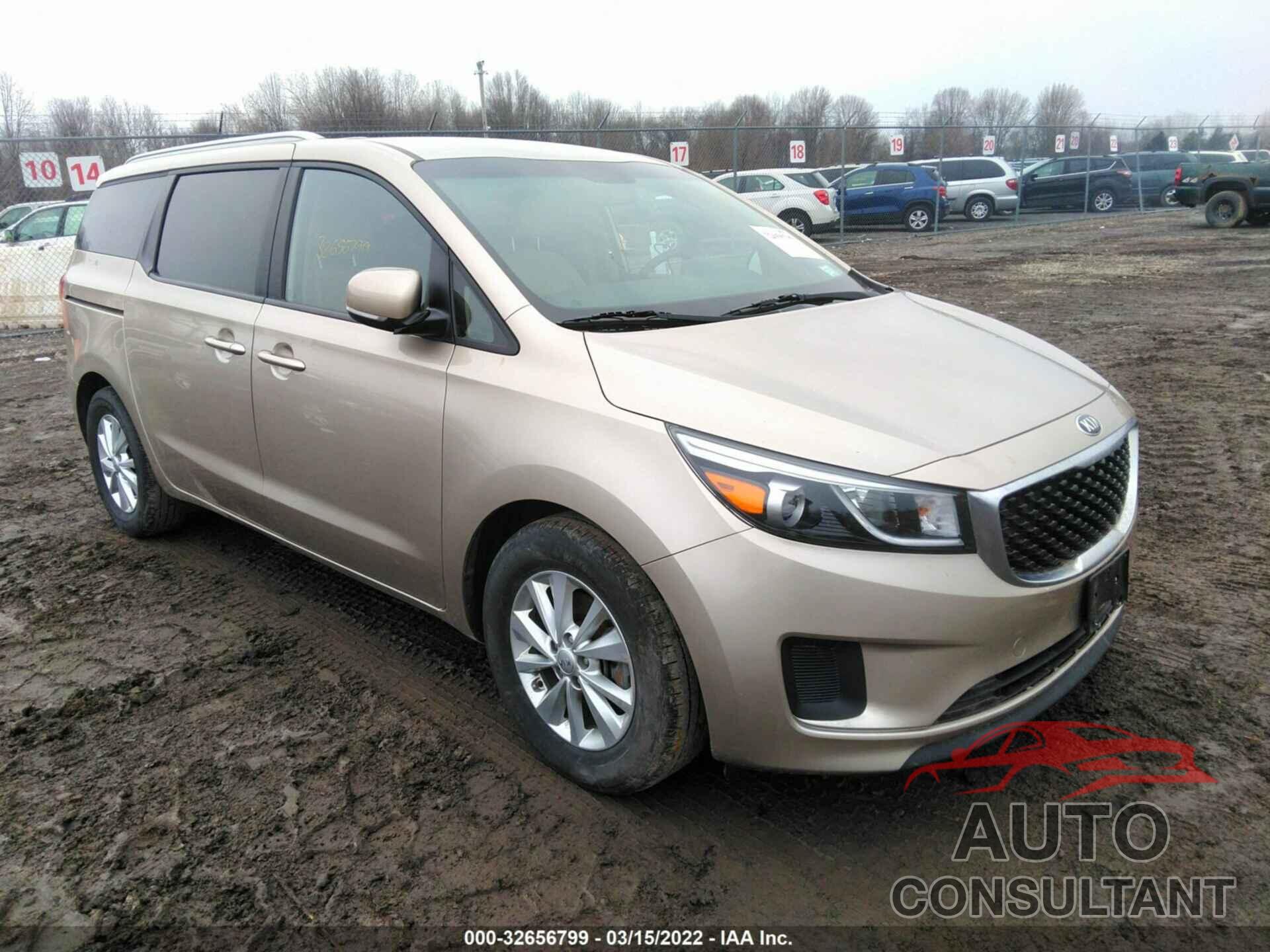 KIA SEDONA 2016 - KNDMB5C13G6191546