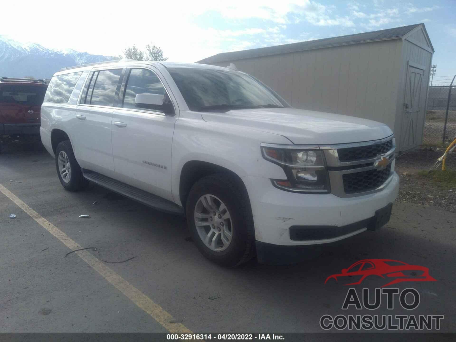 CHEVROLET SUBURBAN 2016 - 1GNSKHKC6GR280271