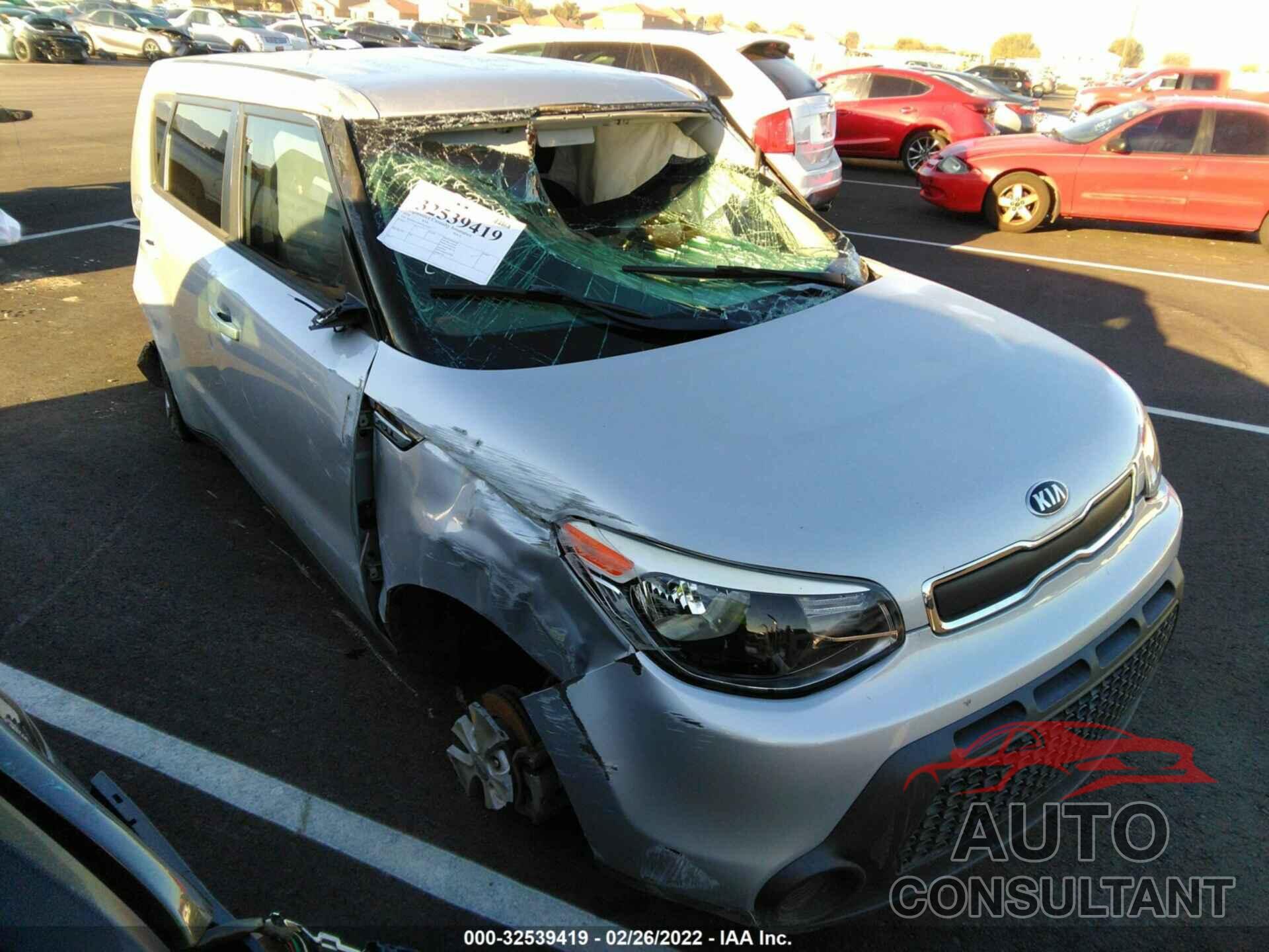 KIA SOUL 2016 - KNDJN2A25G7835319