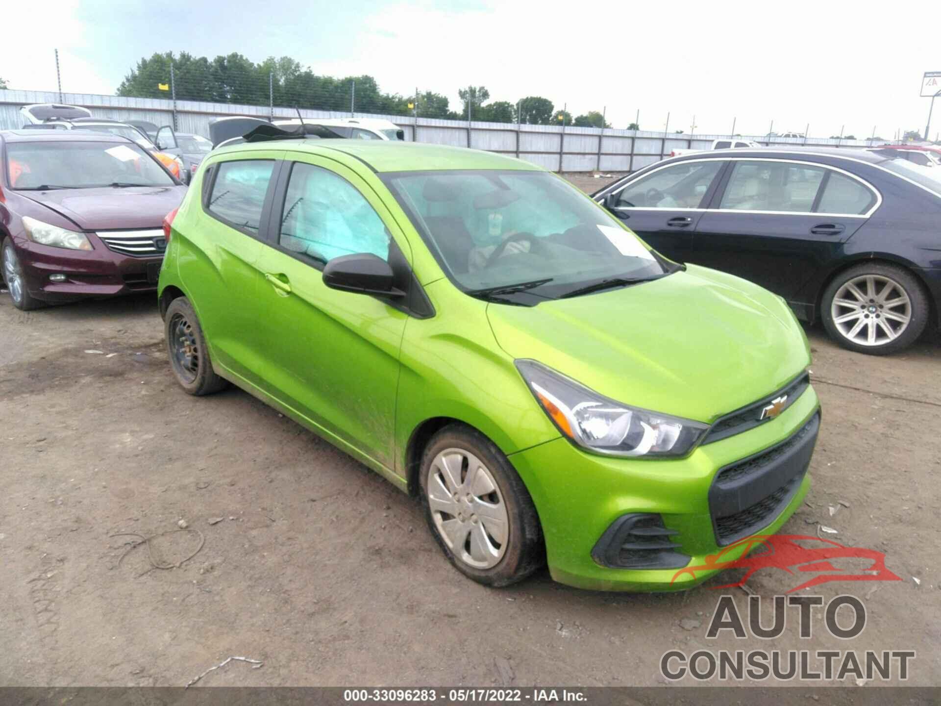 CHEVROLET SPARK 2016 - KL8CB6SA7GC551110