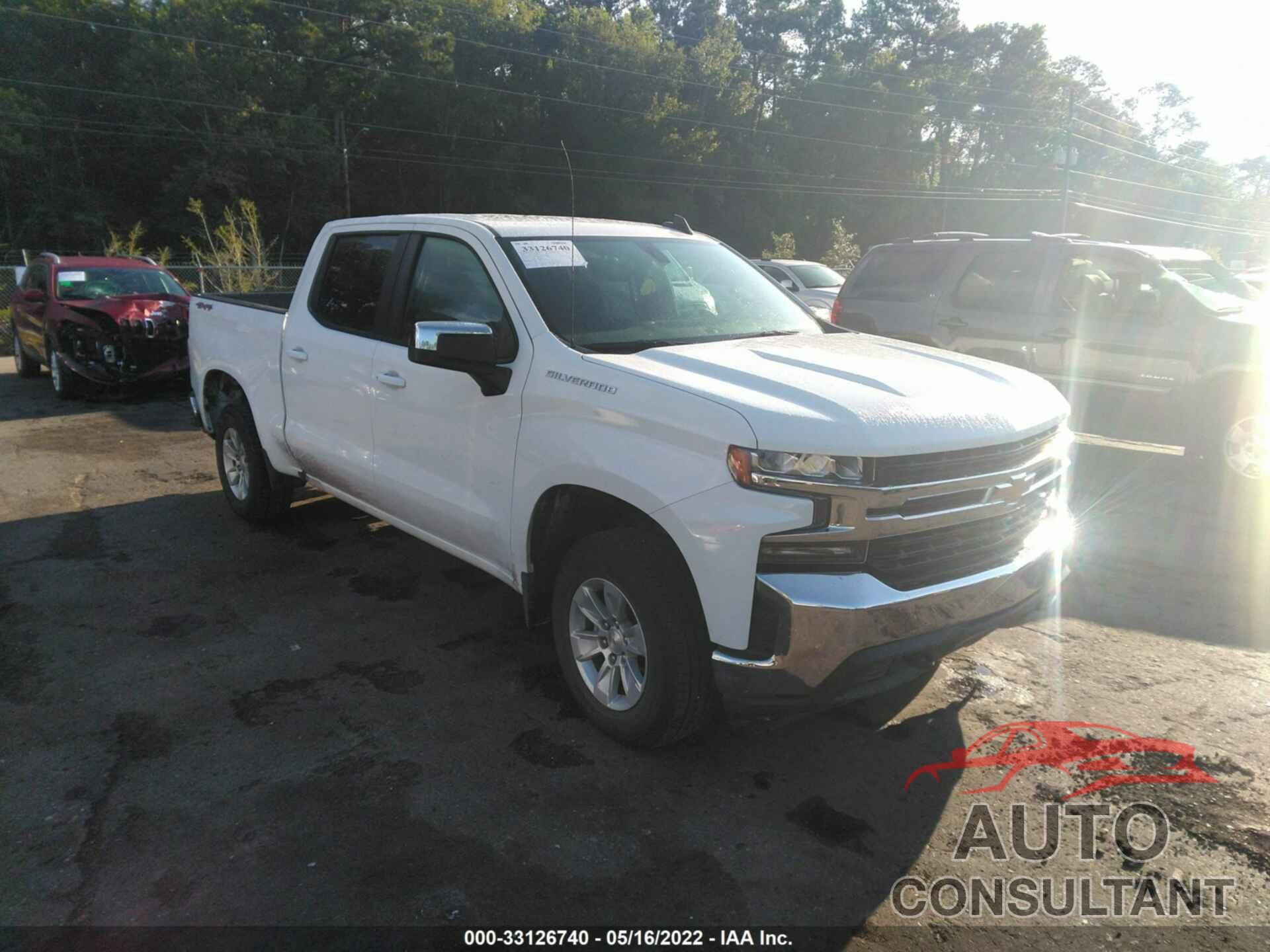CHEVROLET SILVERADO 1500 2021 - 1GCUYDED4MZ238447