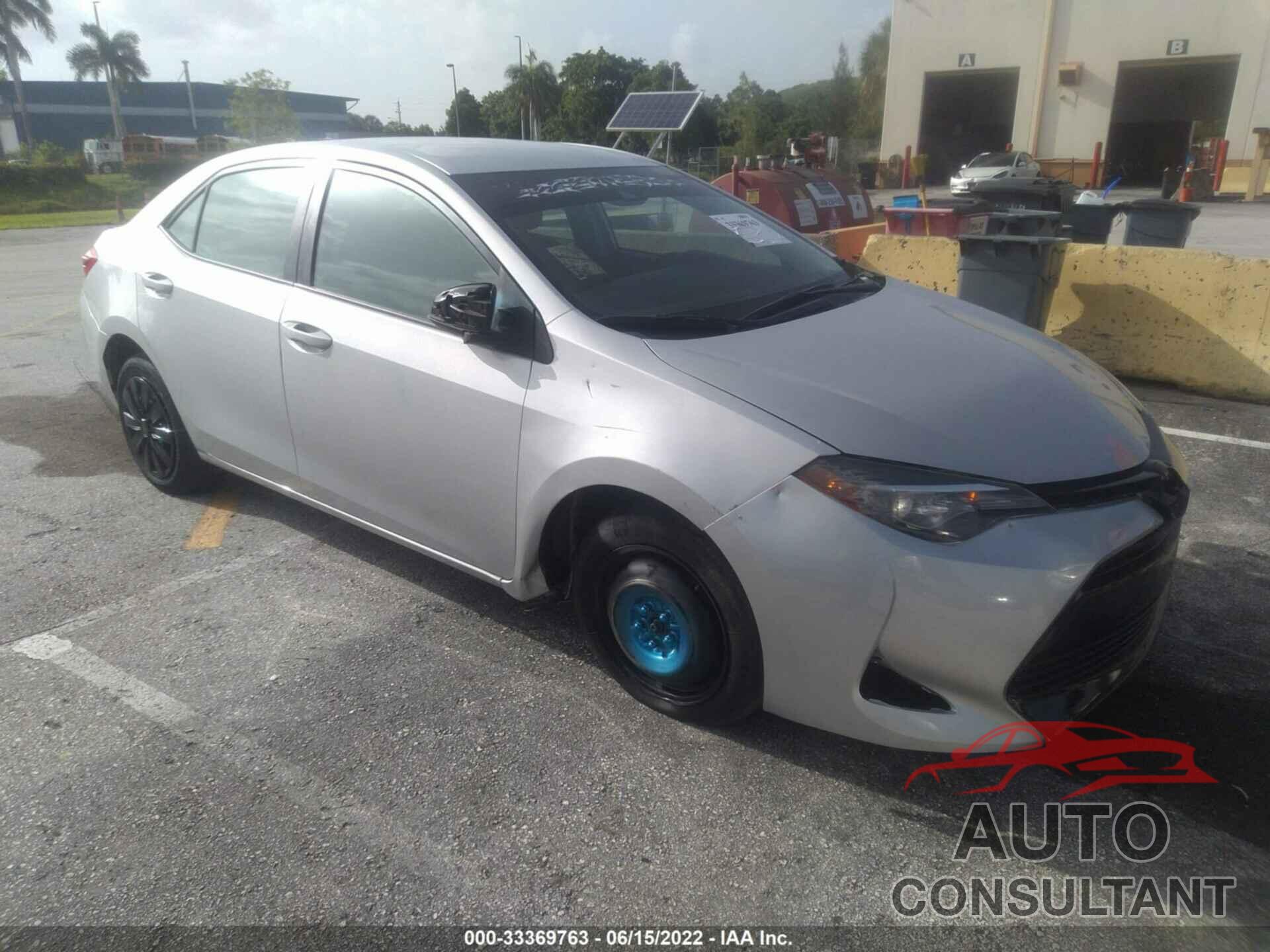 TOYOTA COROLLA 2019 - 5YFBURHE3KP898197