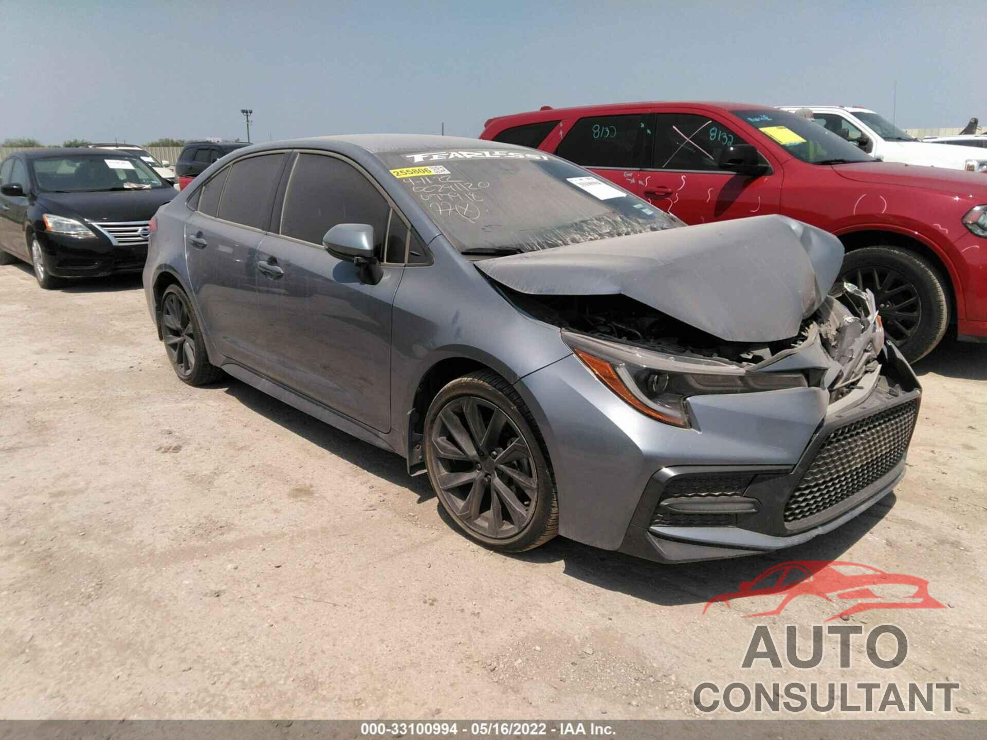 TOYOTA COROLLA 2021 - JTDS4MCE4MJ077918