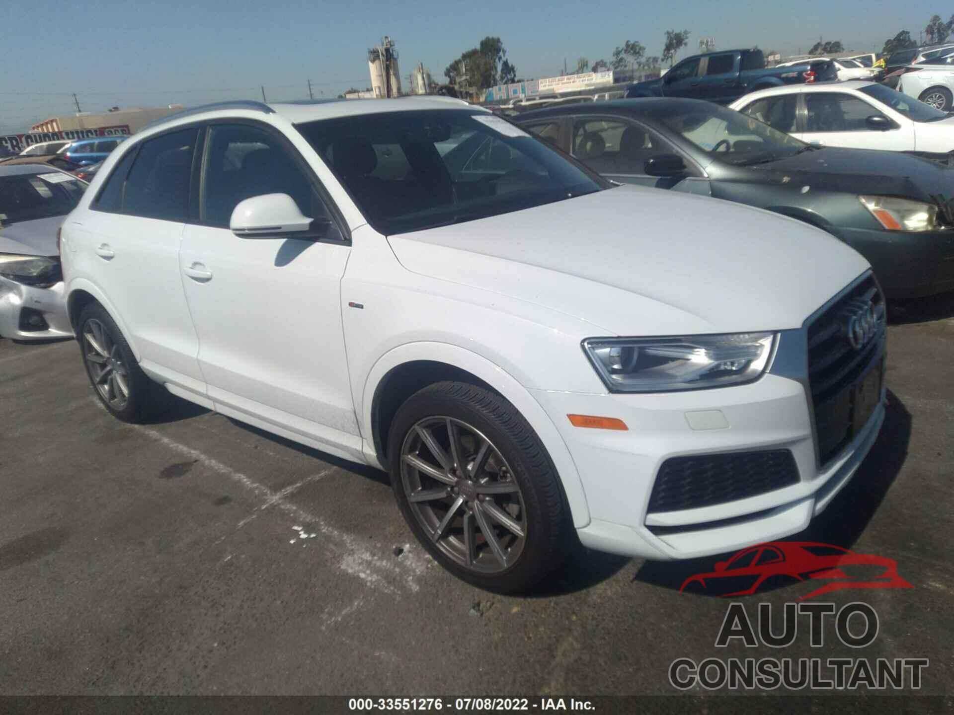 AUDI Q3 2018 - WA1BCCFS6JR034462