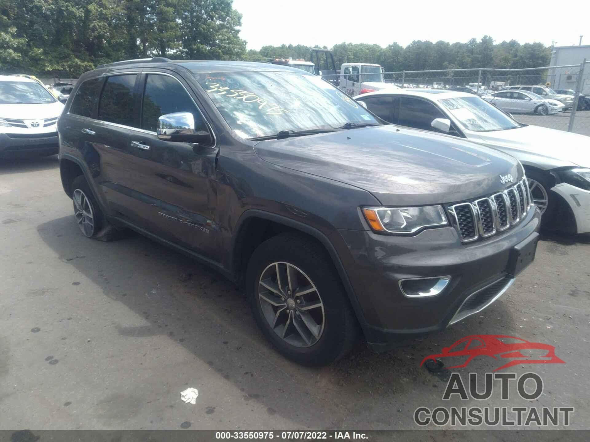 JEEP GRAND CHEROKEE 2017 - 1C4RJFBG3HC852032