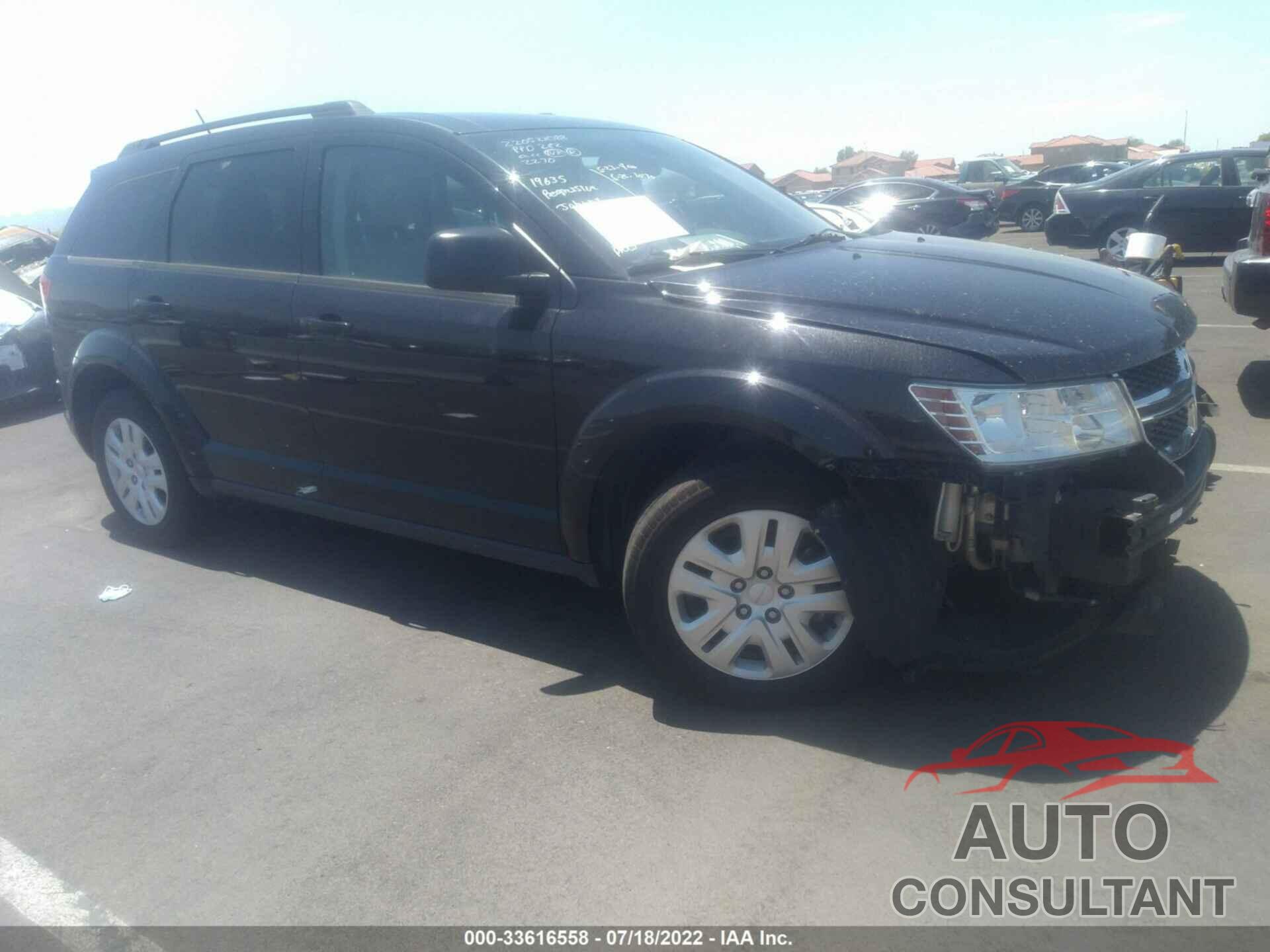 DODGE JOURNEY 2018 - 3C4PDCAB4JT412270