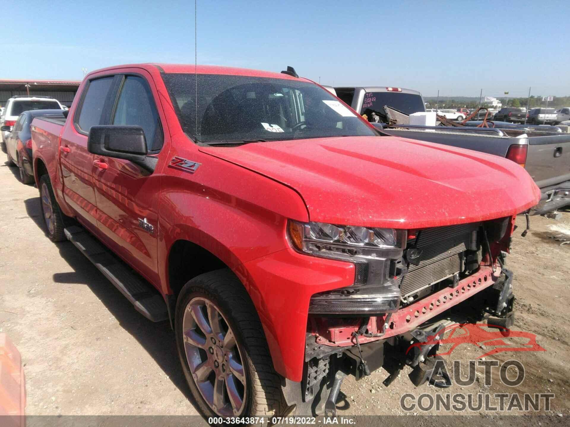 CHEVROLET SILVERADO 1500 2020 - 3GCUYEED1LG265805