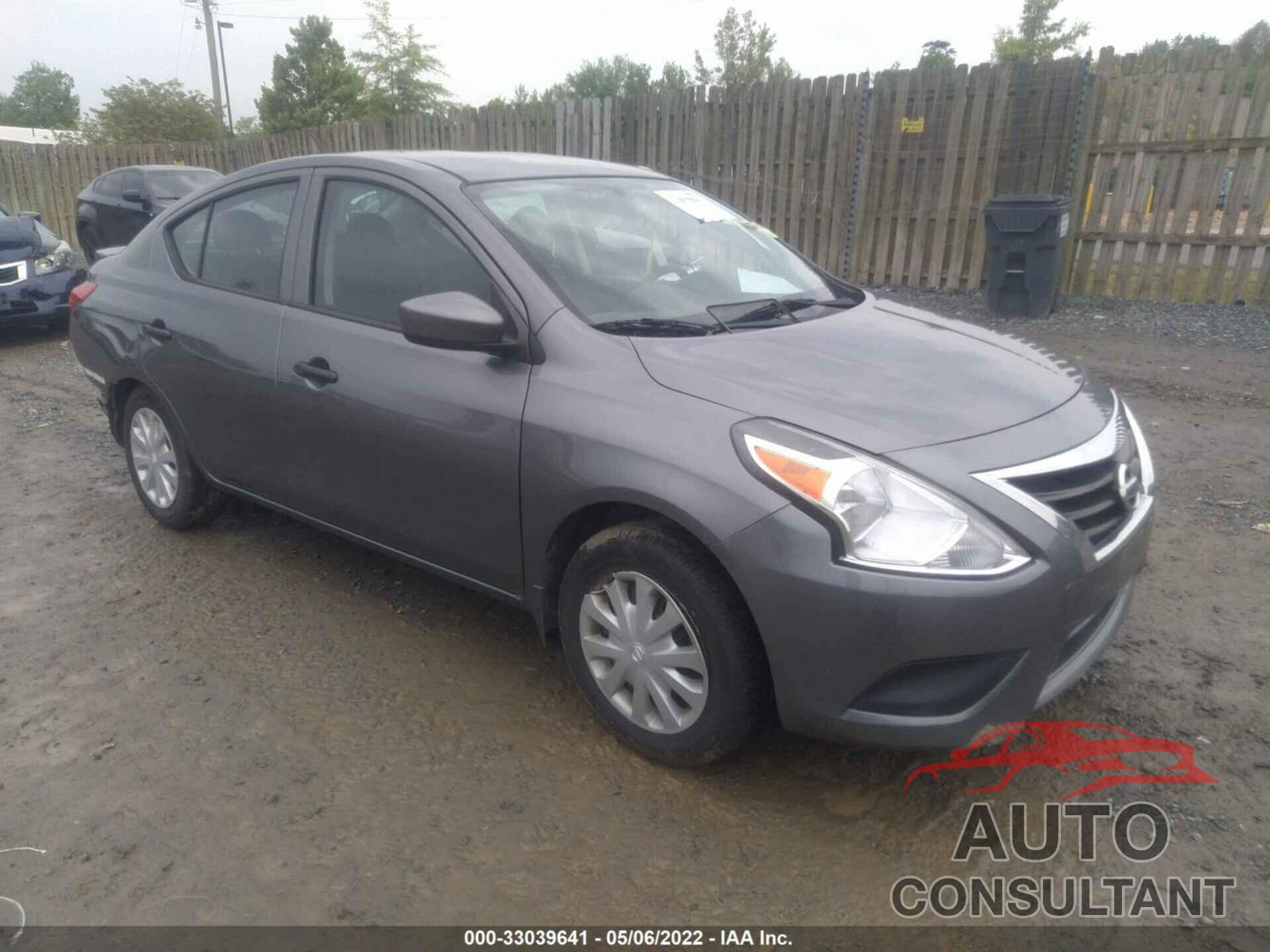 NISSAN VERSA 2016 - 3N1CN7AP9GL862796