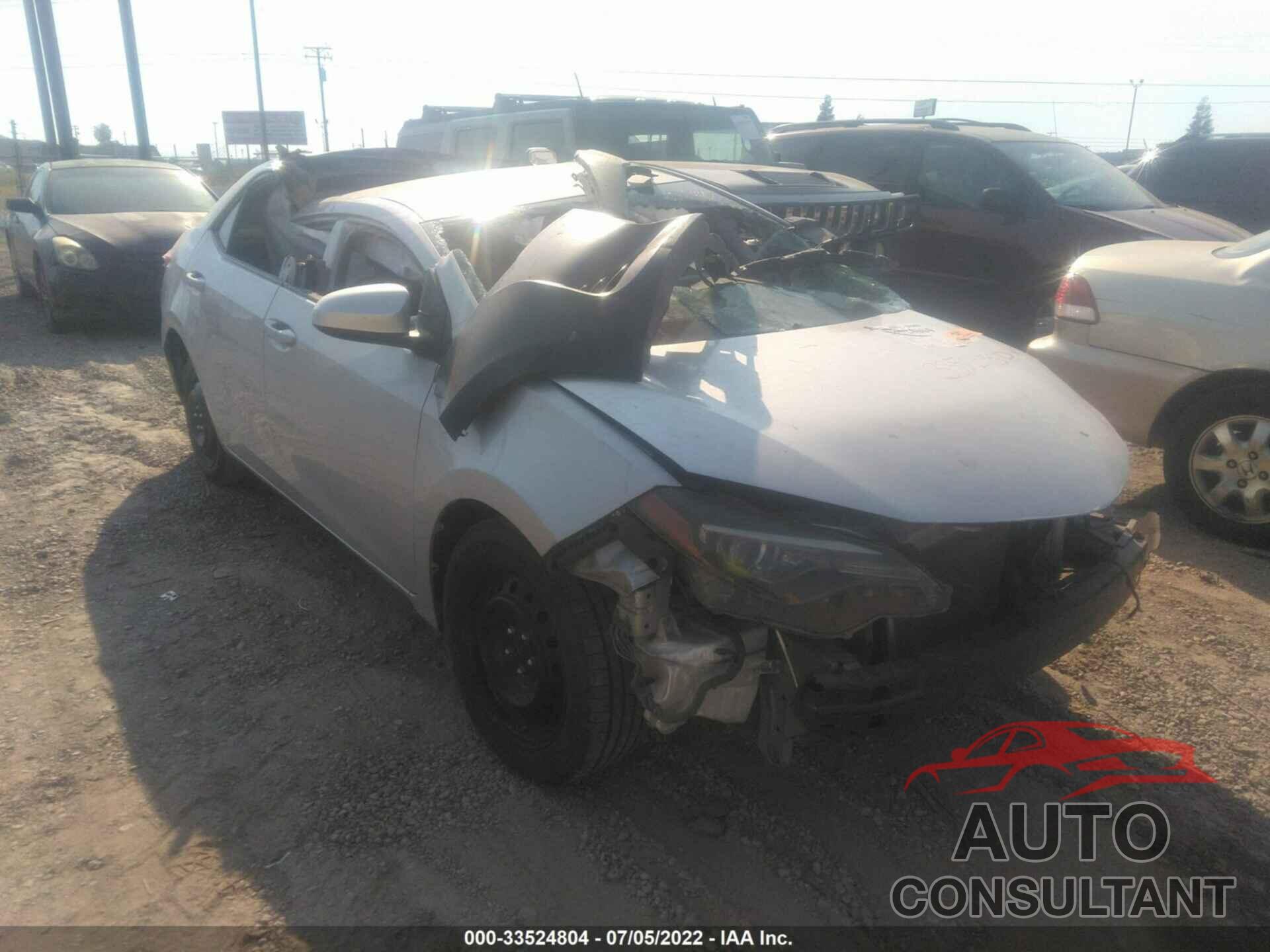 TOYOTA COROLLA 2017 - 5YFBURHE6HP628339