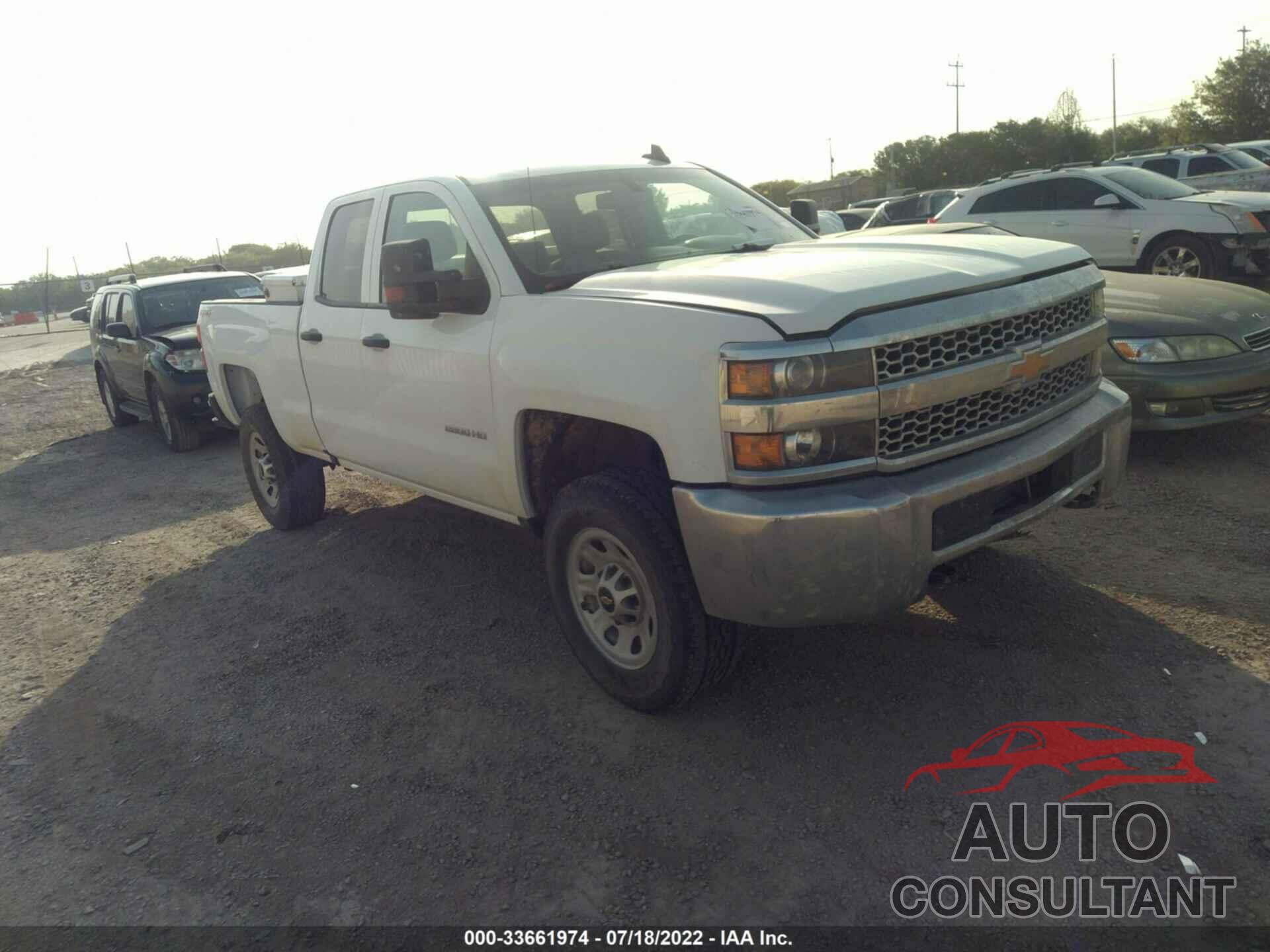 CHEVROLET SILVERADO 2500HD 2019 - 2GC2KREG5K1181598