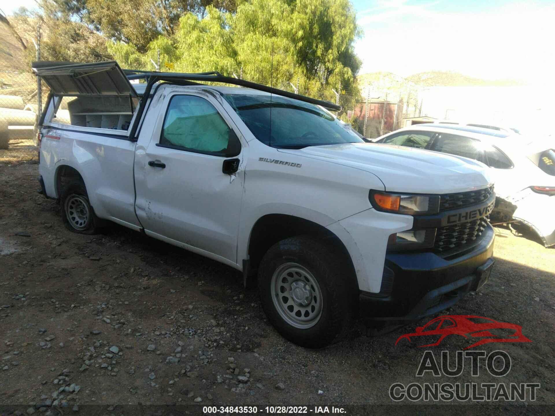 CHEVROLET SILVERADO 1500 2019 - 3GCNYAEH1KG310904