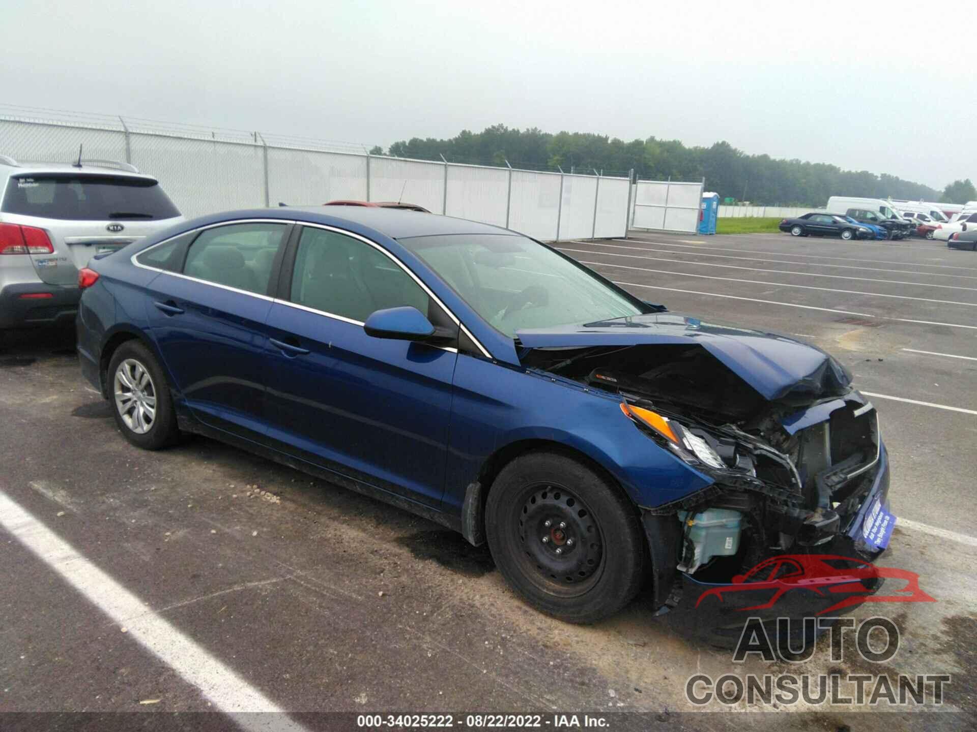 HYUNDAI SONATA 2016 - 5NPE24AFXGH352140