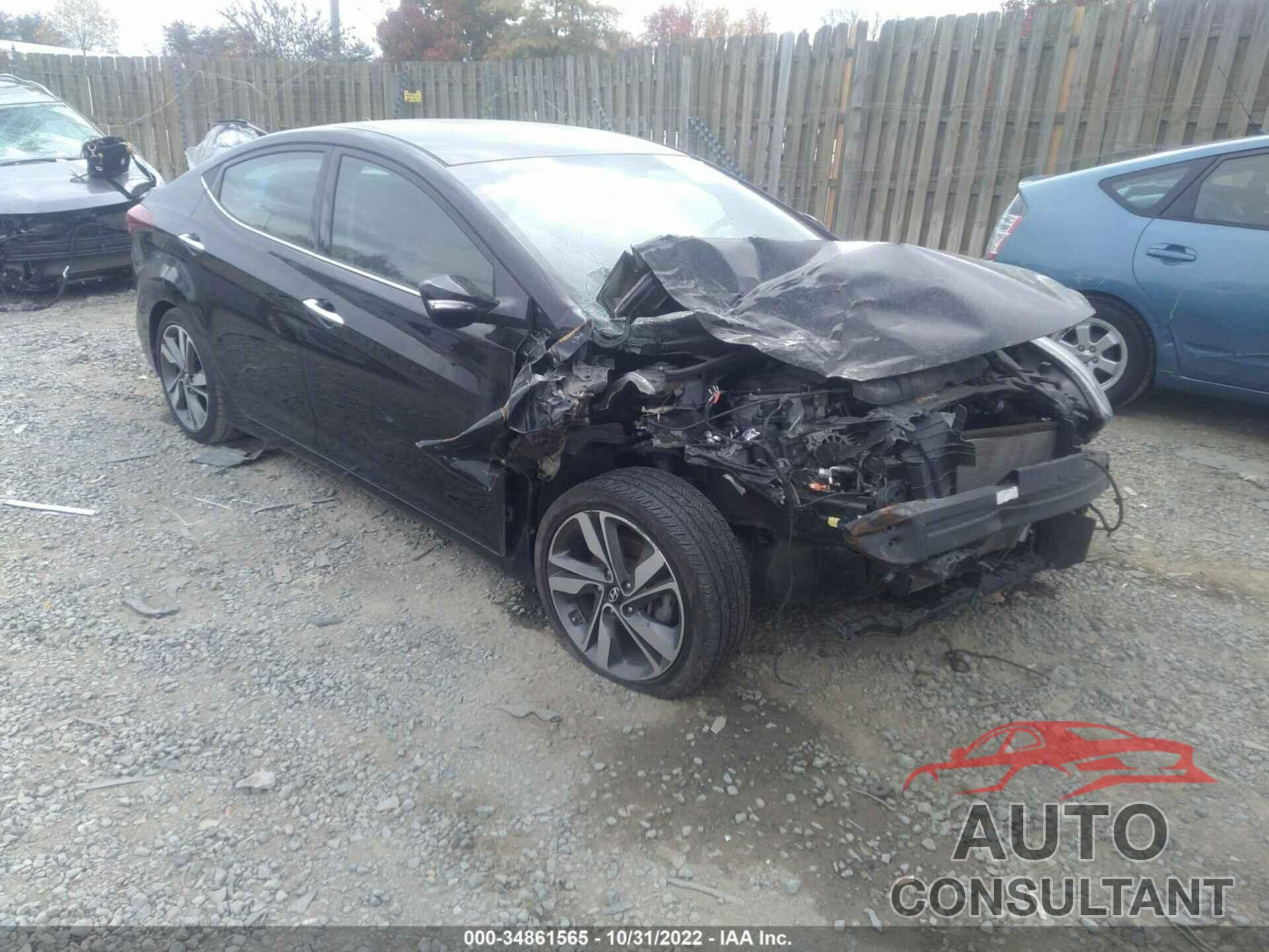 HYUNDAI ELANTRA 2015 - 5NPDH4AE5FH642625