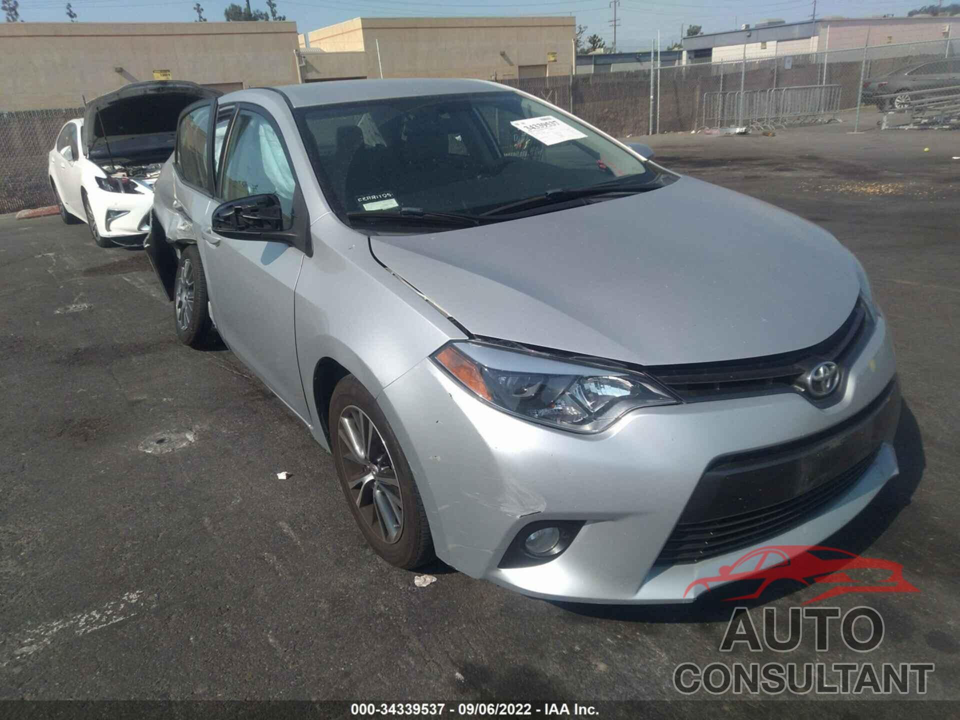 TOYOTA COROLLA 2016 - 5YFBURHE7GP540818