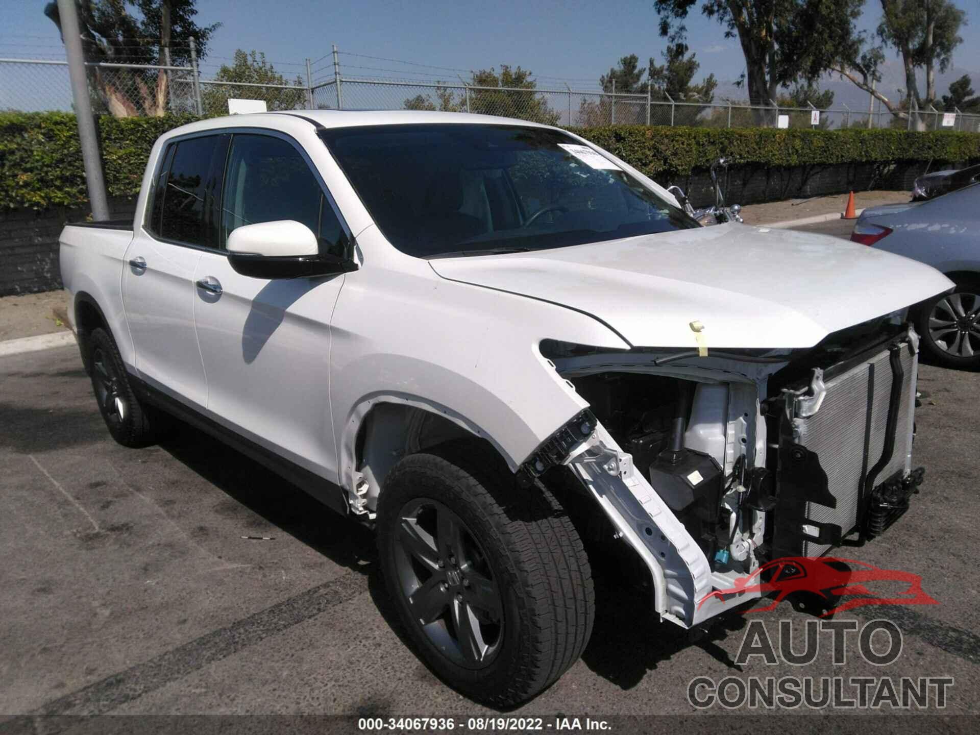 HONDA RIDGELINE 2022 - 5FPYK3F7XNB012028