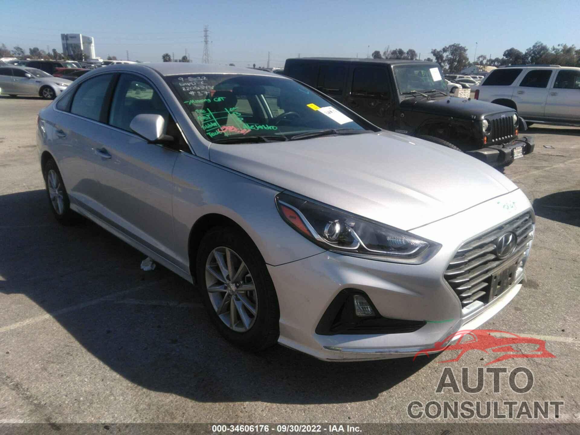 HYUNDAI SONATA 2019 - 5NPE24AF9KH743692