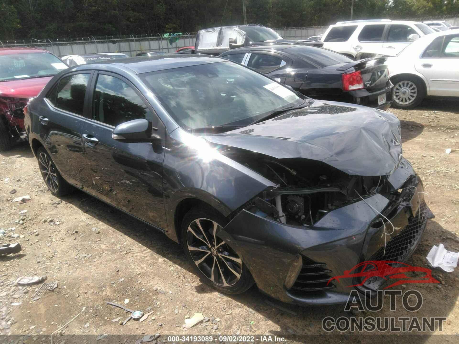 TOYOTA COROLLA 2018 - 2T1BURHEXJC980331