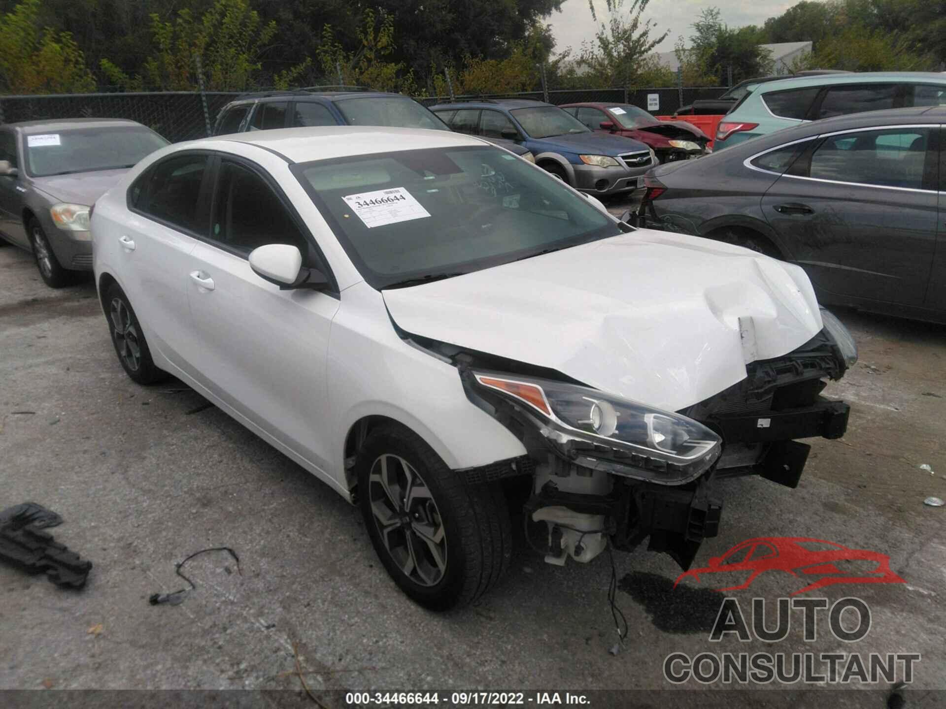 KIA FORTE 2020 - 3KPF24AD5LE202566